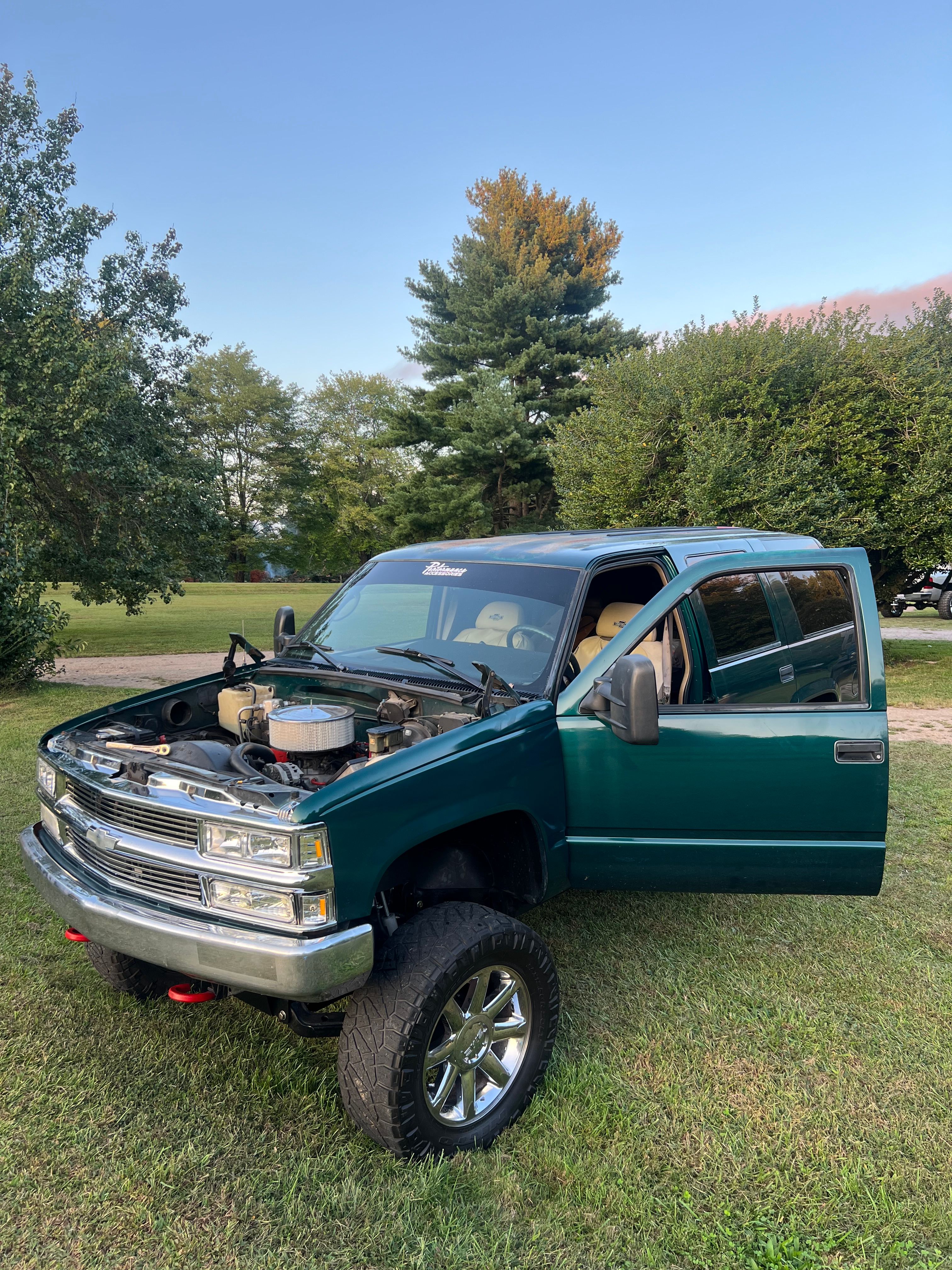 Lift/ suspension lift  for Tragedy Lighting in Oxford, NC