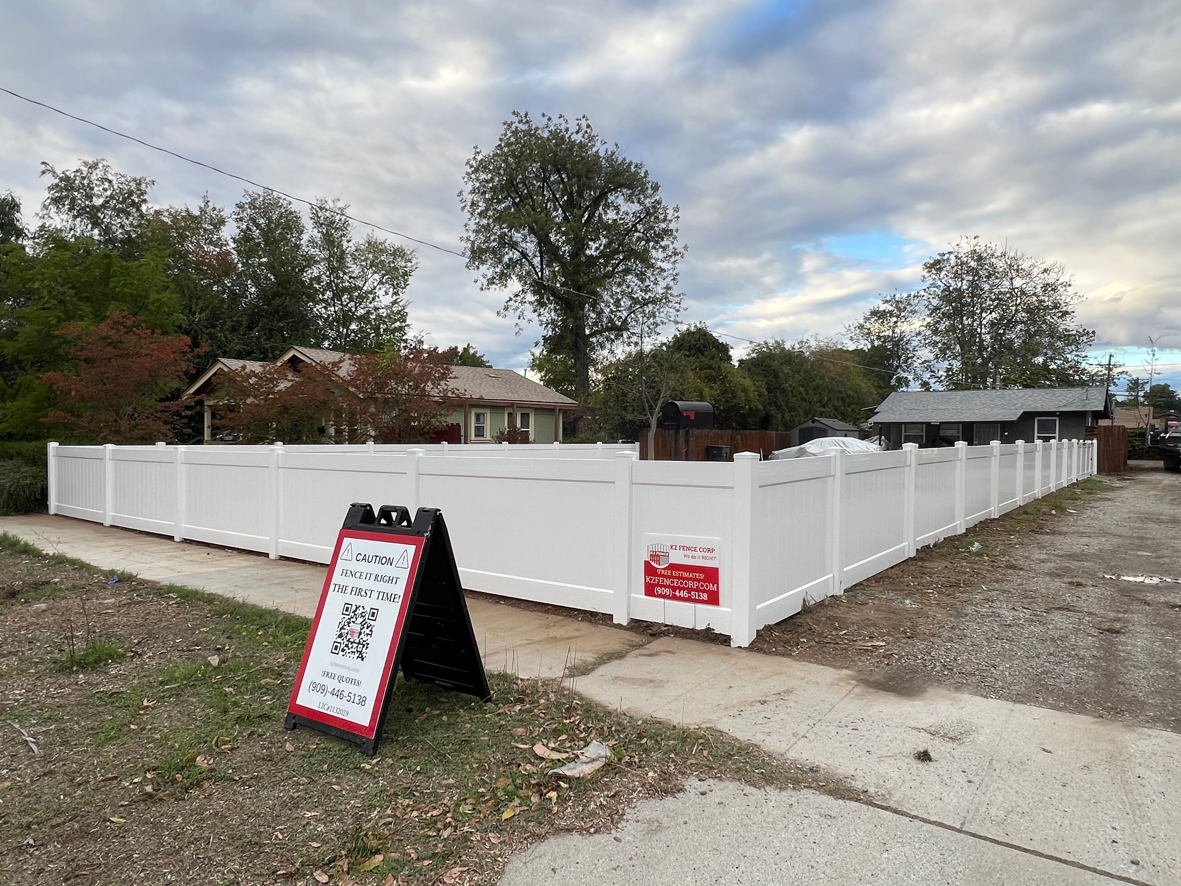  for KZ FENCE CORP in Beaumont, CA