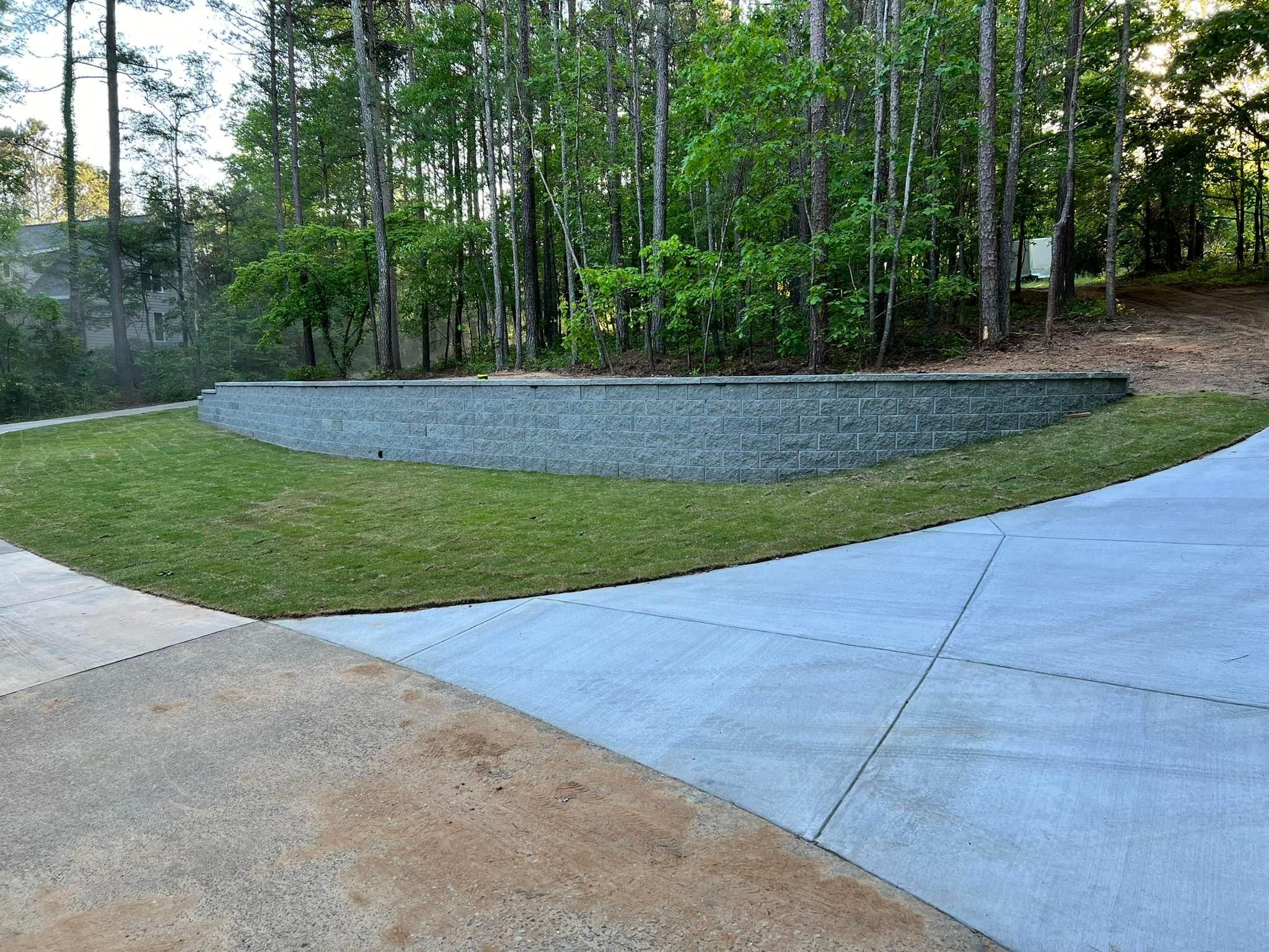 Grading & Drainage for Adams Landscape Management Group LLC. in Loganville, GA