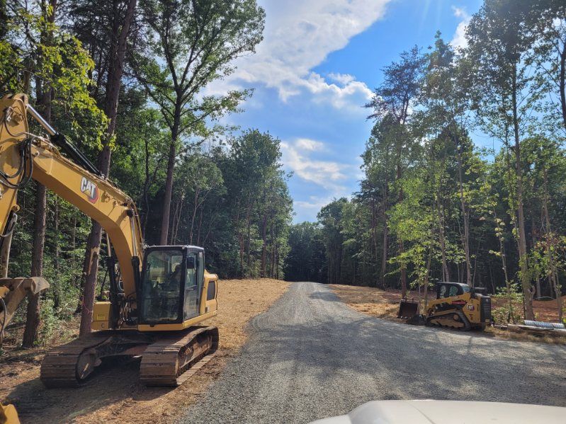 Land Clearing/Demolition for C.A. Sherry Land Improvement, LLC. in Louisa, VA