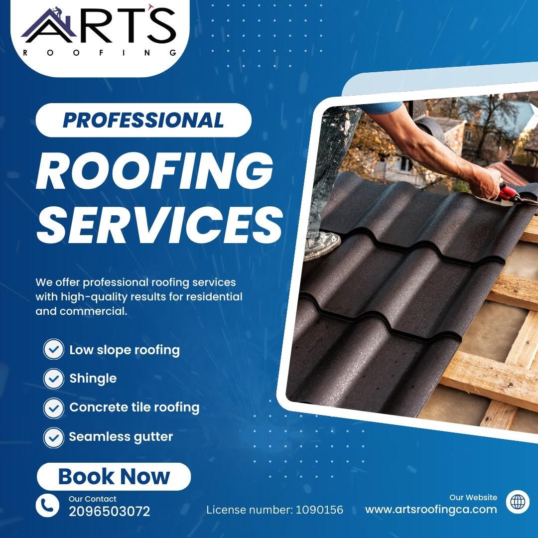  for Art’s Roofing Inc in Stockton, CA