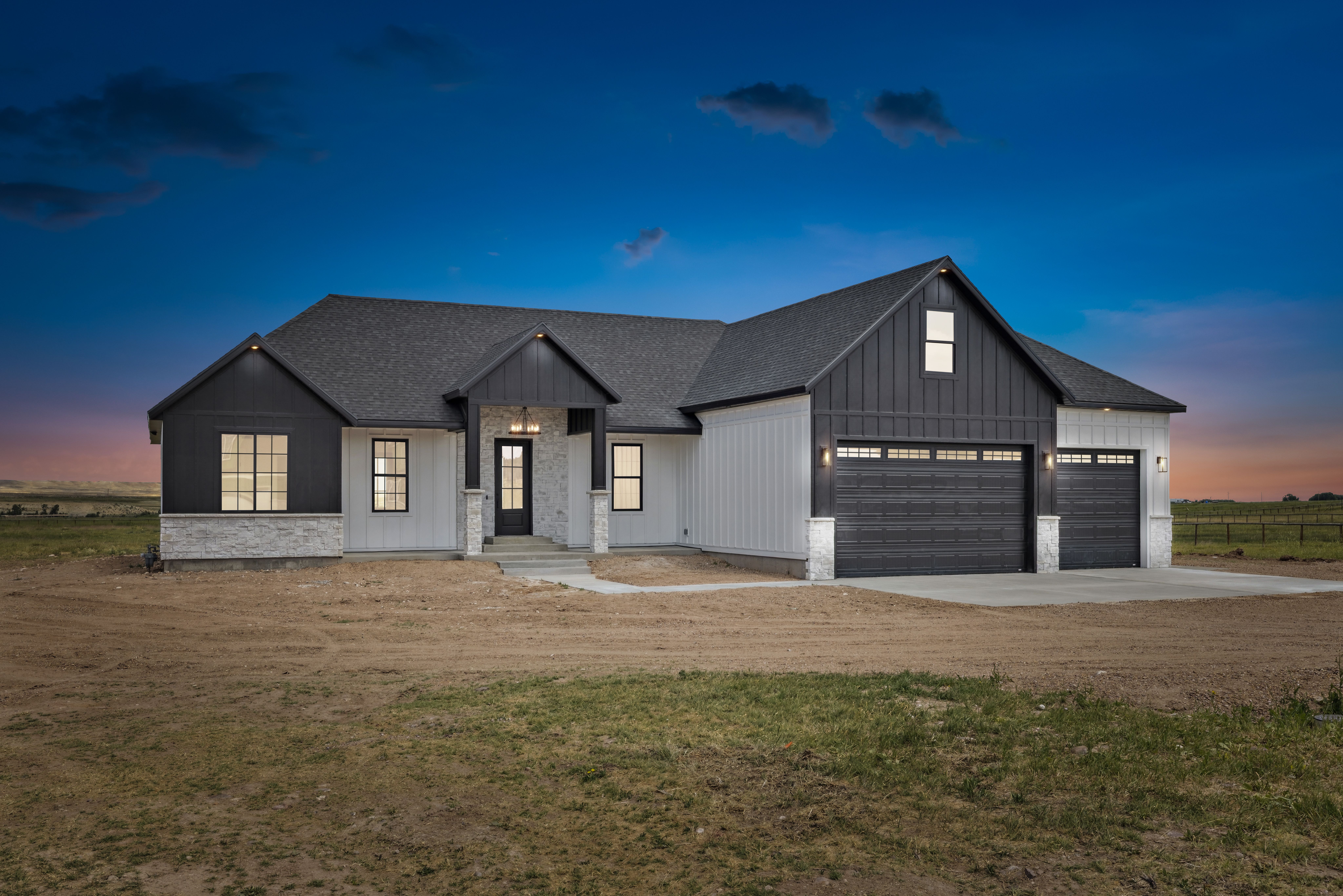 Custom Home Design for JR Prime in Lyman, WY