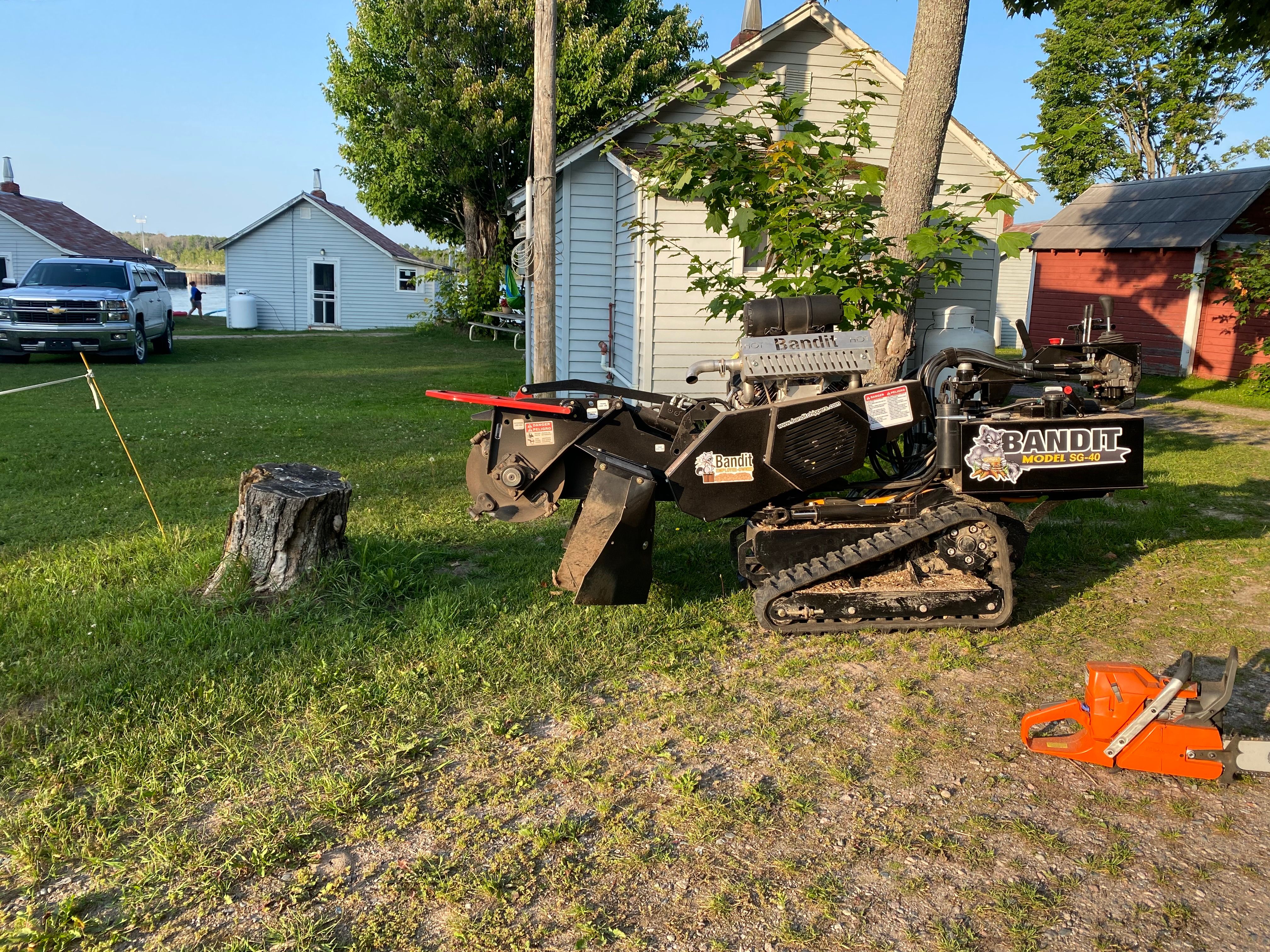 Stump Grinding for Bear Creek Tree Service LLC in Rudyard, MI