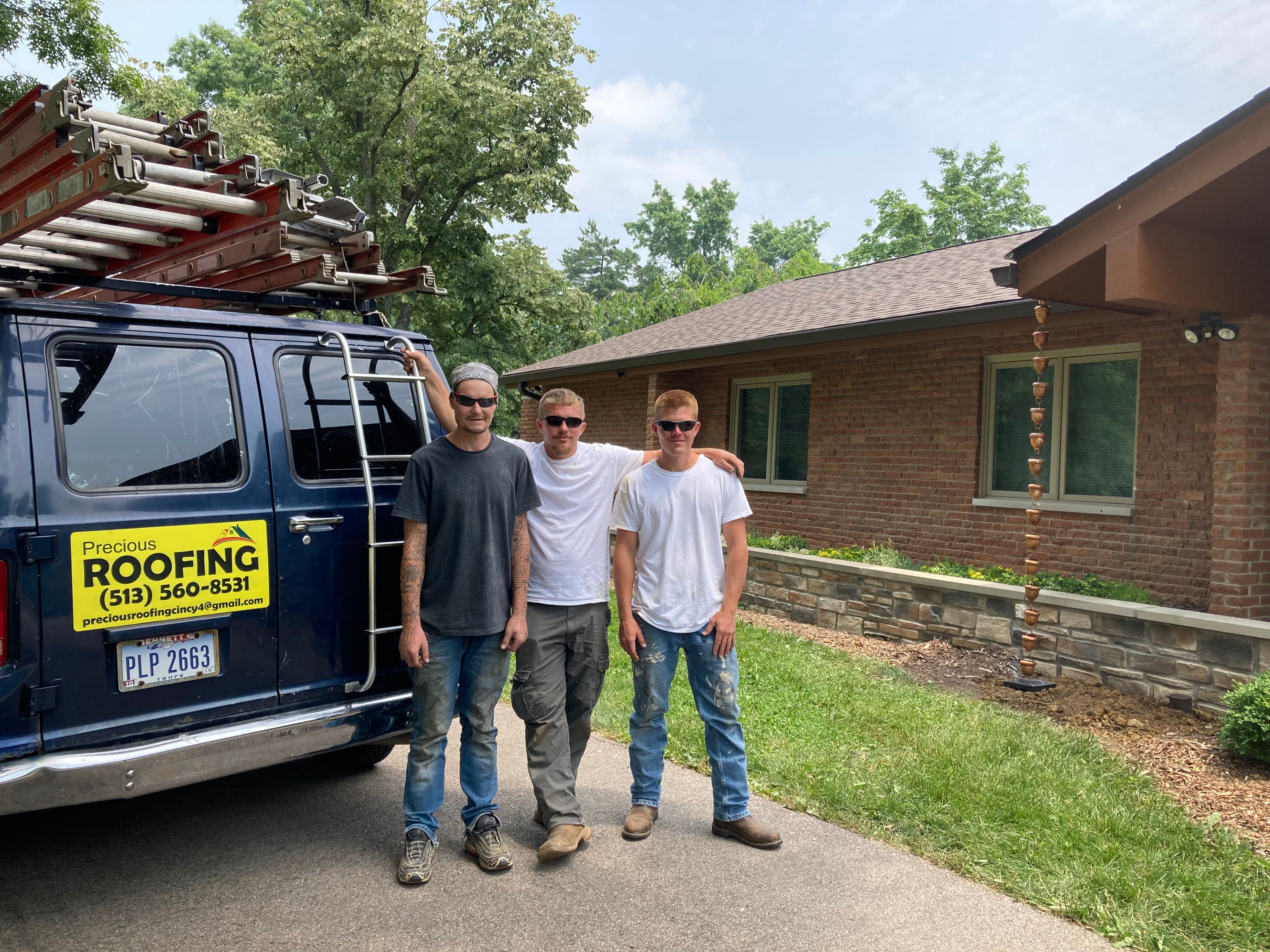  for Precious Roofing in Madeira, OH