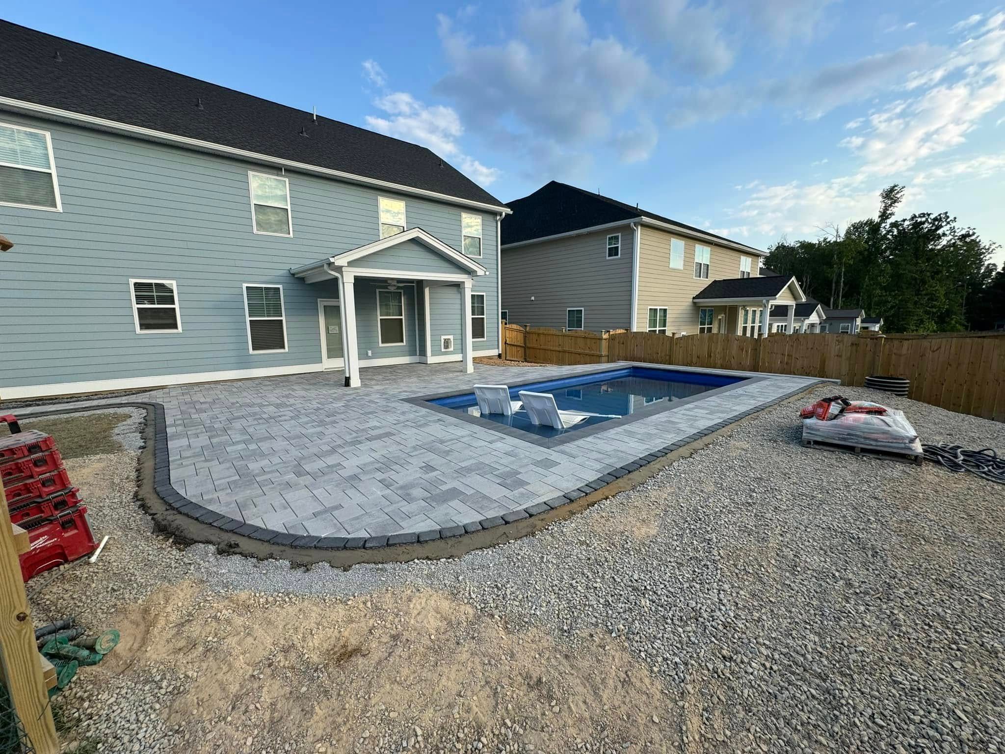 Hardscaping for Trophy Outdoor Solutions in Lexington, SC