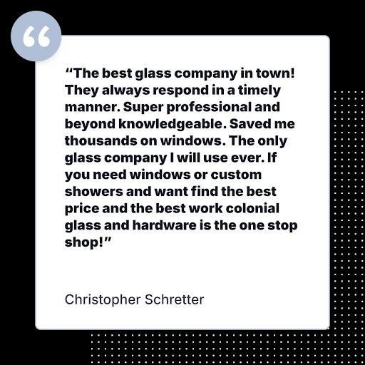  for Colonial Glass and Hardware in Wilmington,  NC