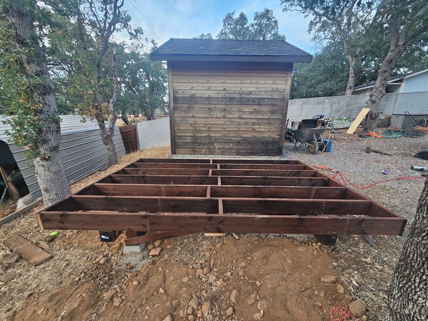 General Framing for Austin LoBue Construction in Cottonwood, CA