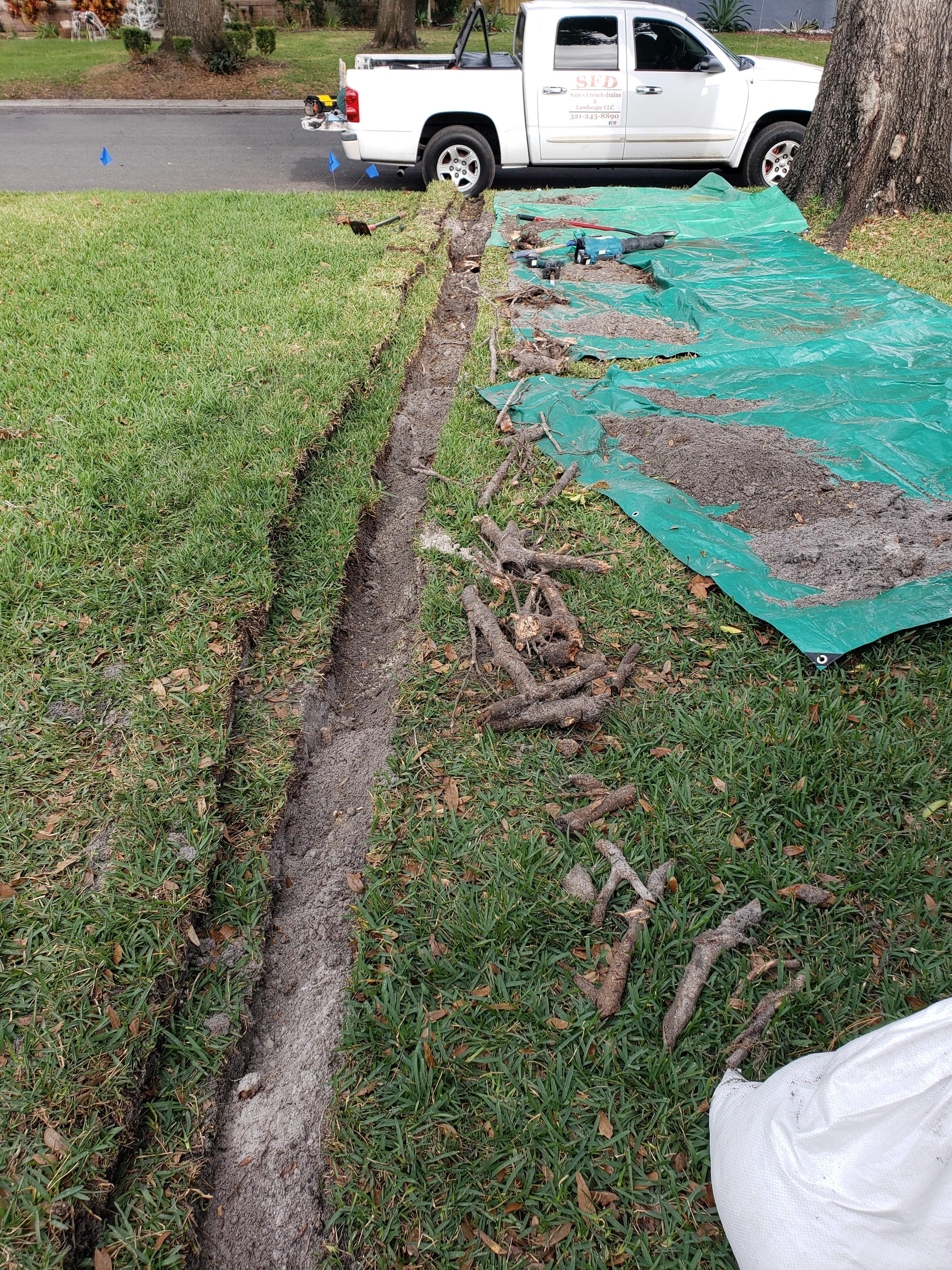  for Sam's French Drains and Landscape in Orlando, Florida