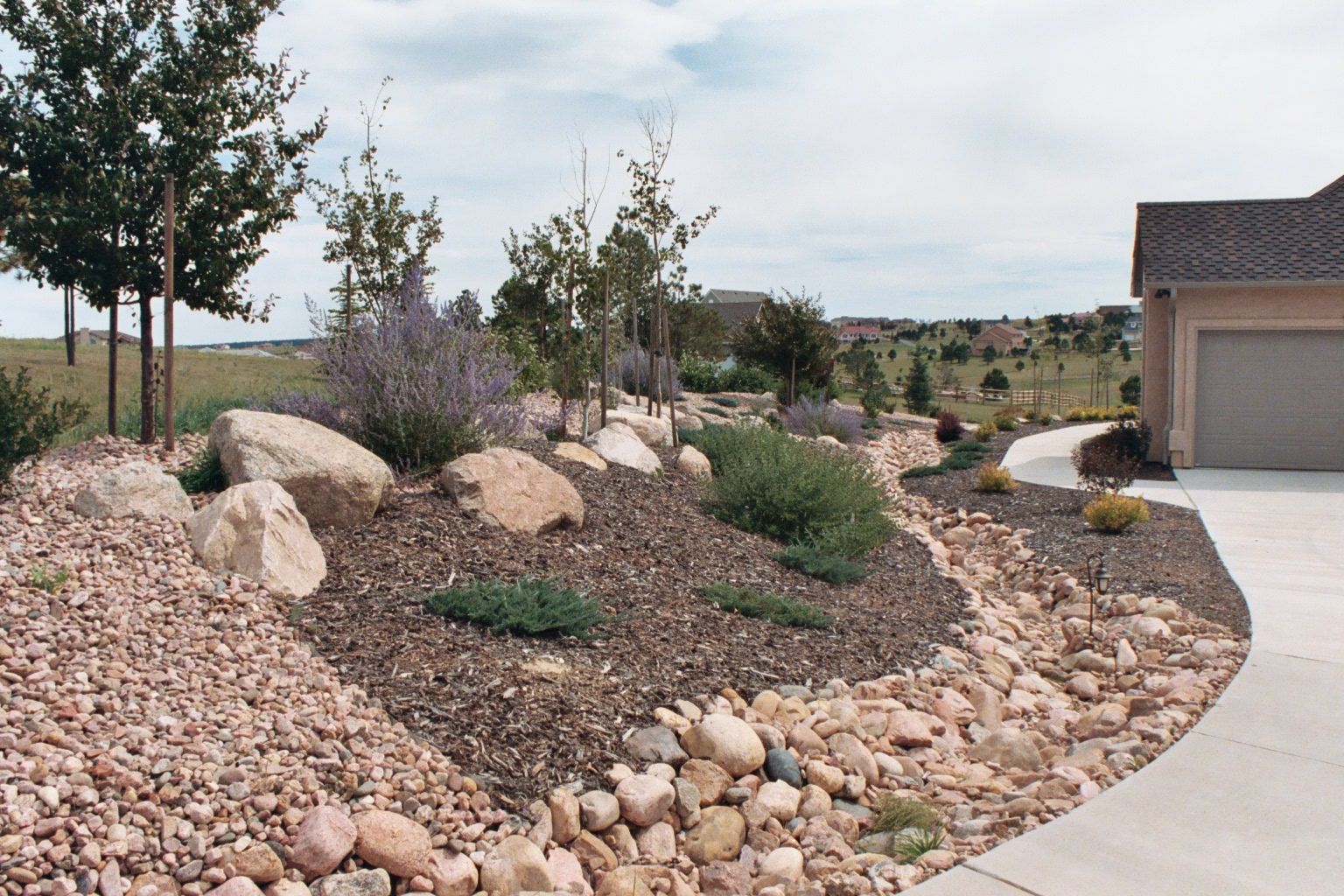 Themed Horticultural Designs for Martin Stanko Landscape Construction in Livermore, CA