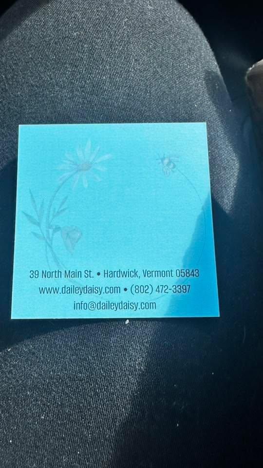  for The Dailey Daisy in Hardwick, VT