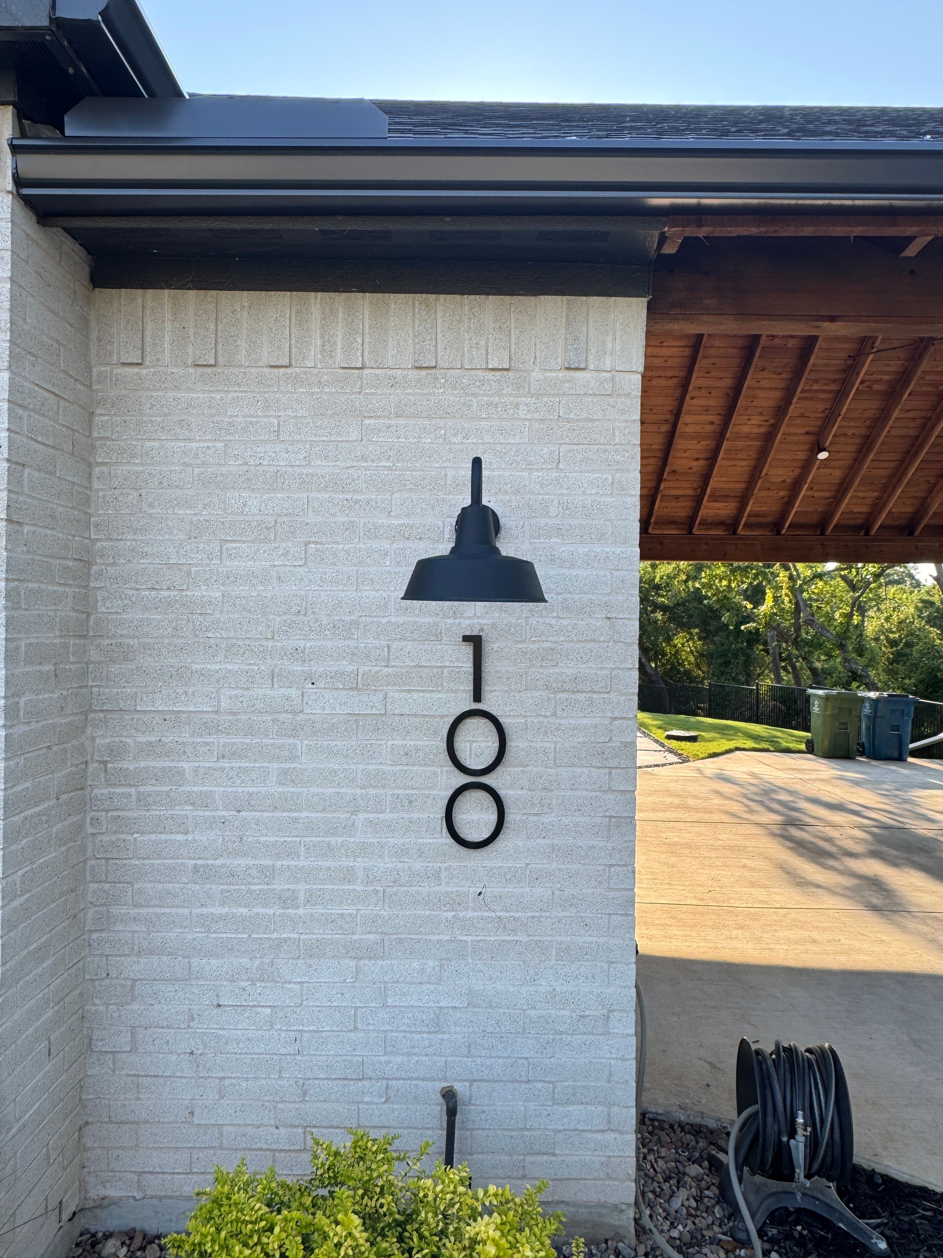 Lighting Installs for Galev Electric in Prosper, TX