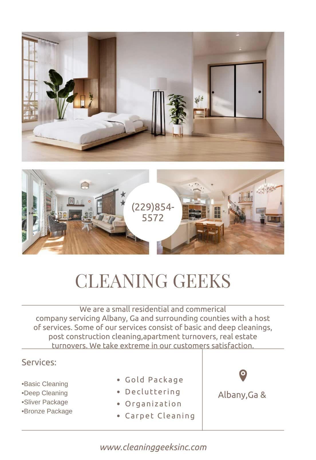  for Cleaning Geeks in Albany, GA