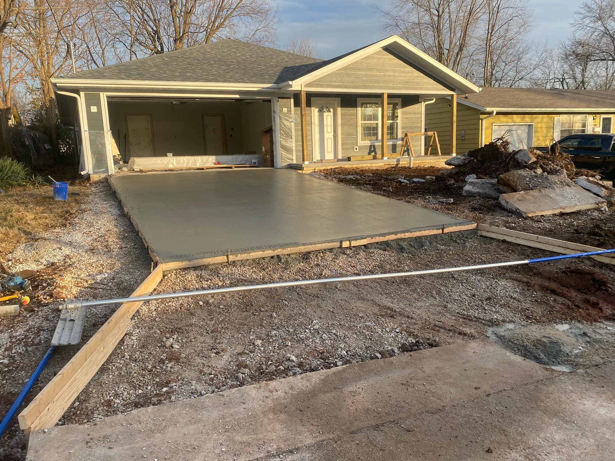 Residential Concrete for Josh’s Construction in Nixa, MO