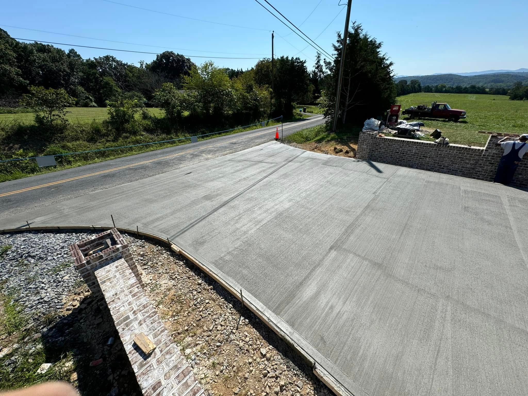   Concrete for The Amazing Concrete LLC in Roanoke, VA