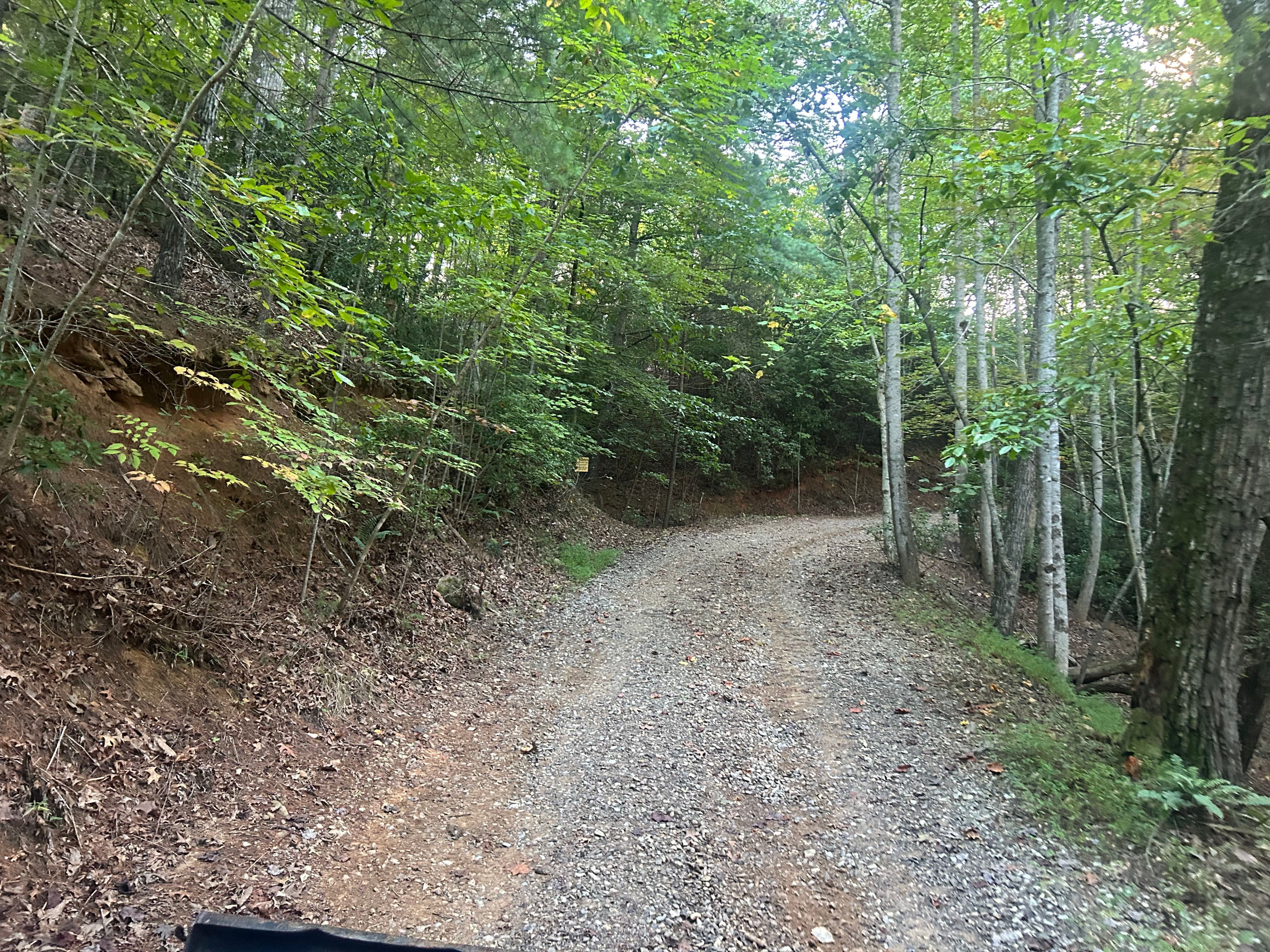 Driveway scraping for The Gravel Guy in Blairsville, GA