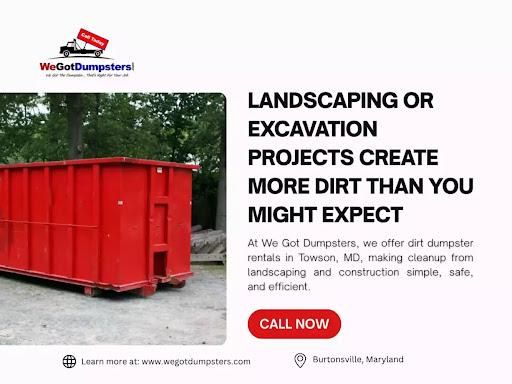  for We Got Dumpsters LLC in Clarksburg, MD