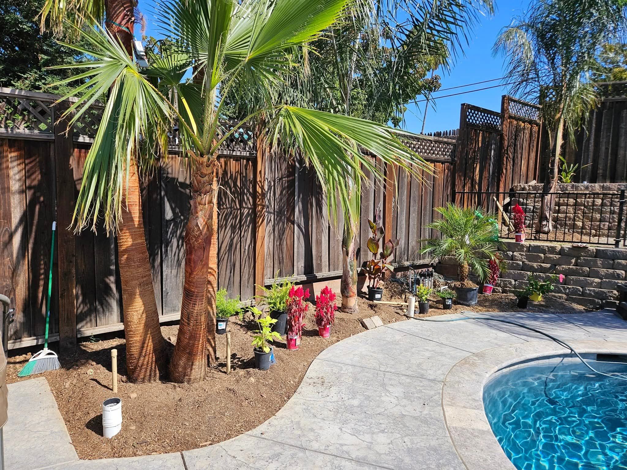 Themed Horticultural Designs for Martin Stanko Landscape Construction in Livermore, CA