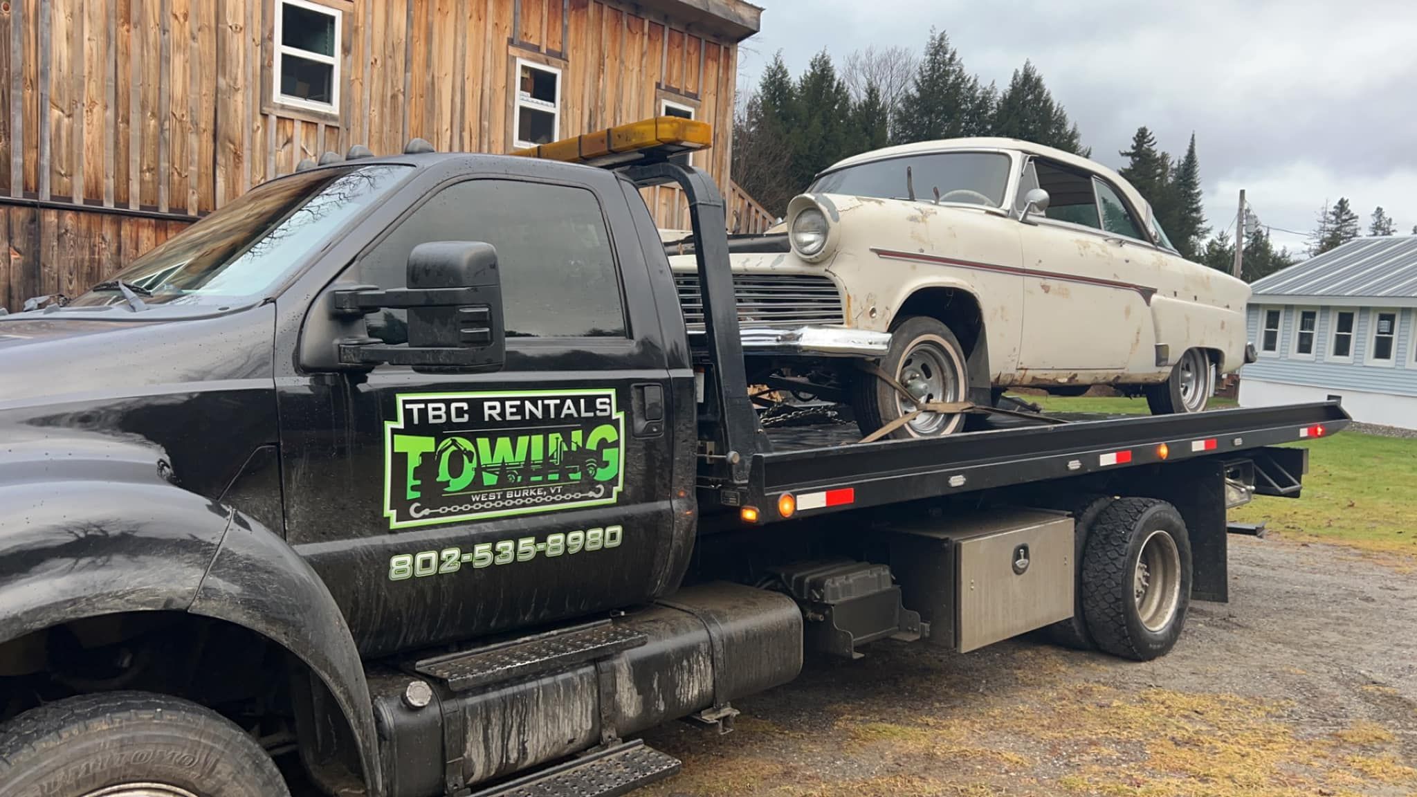  for TBC Towing in Burke, VT