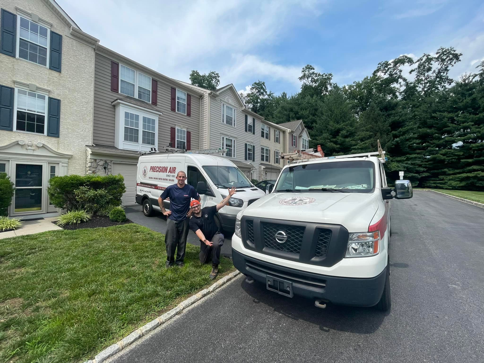 Our Fleet for Precision Air Heating Cooling in West Chester, PA
