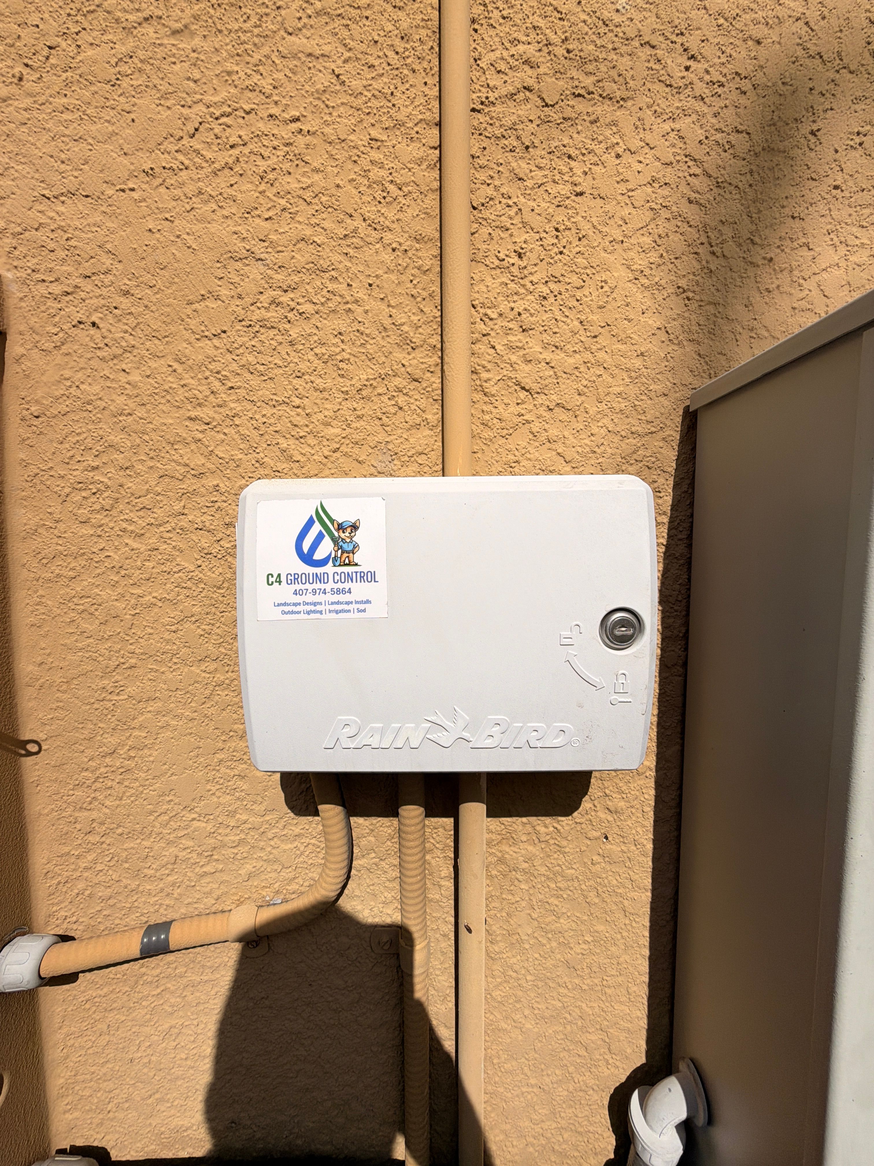 Irrigation System Design & Install for C4 Ground Control in Oviedo, FL