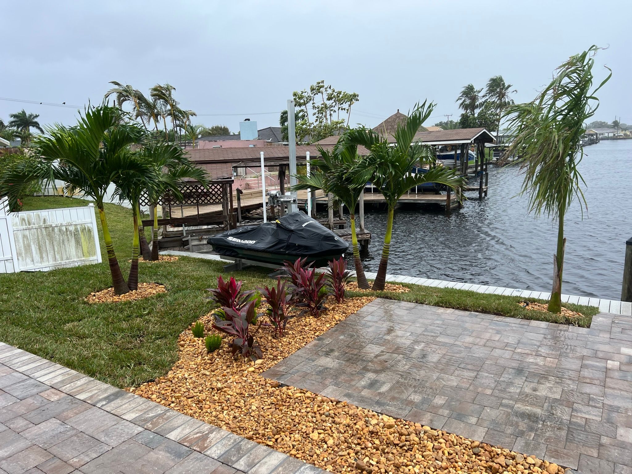 Full scale landscape designing and installations for Isaiah Simmons Construction and Landscaping LLC in Brevard County, Florida