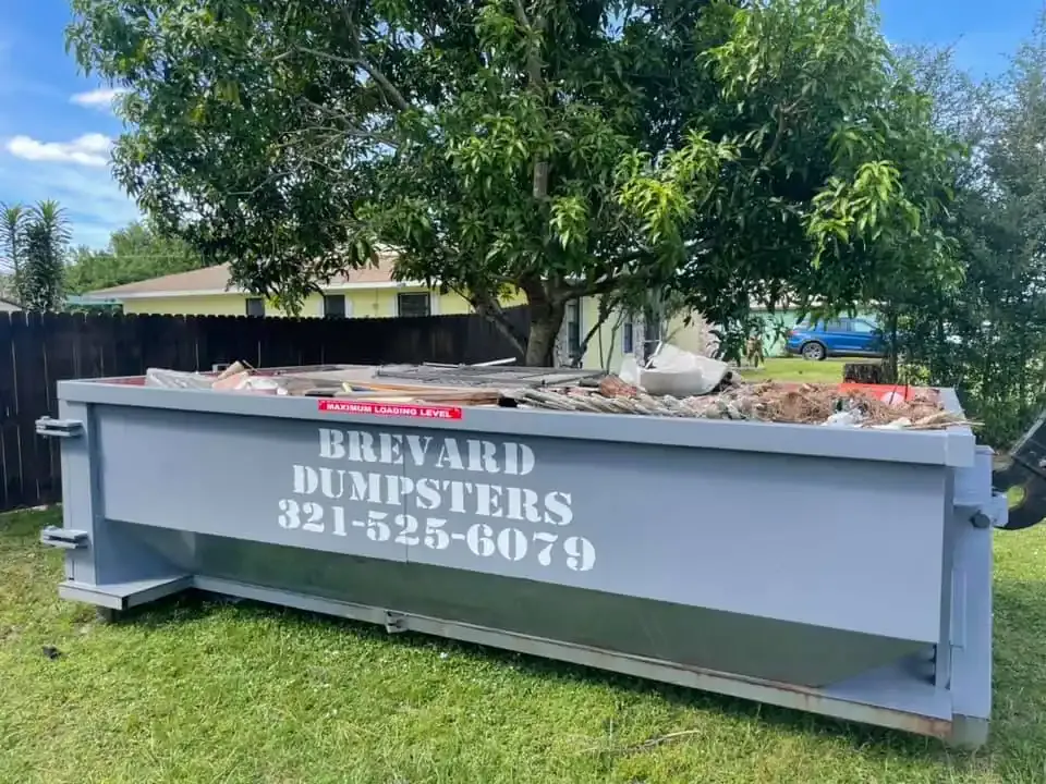 10 Yard Dumpster for Brevard Dumpsters in Palm Bay, FL