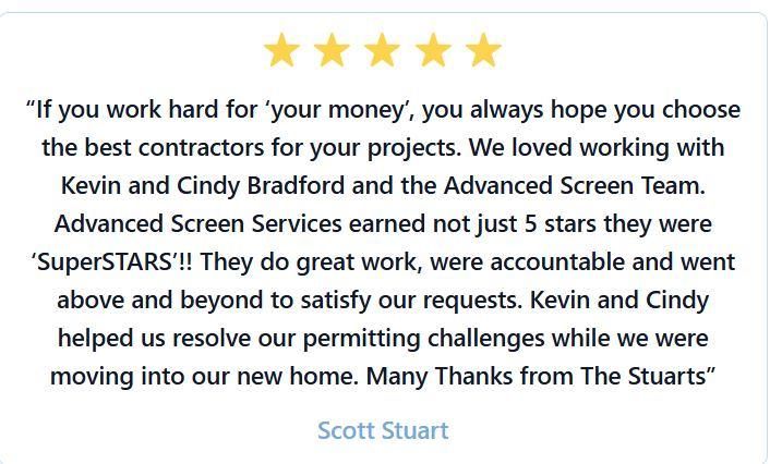  for Advanced Screen Services LLC in Punta Gorda, FL