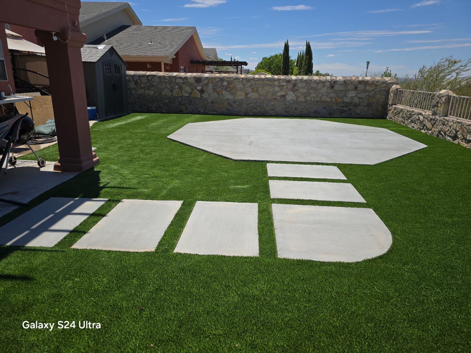 Artificial Grass Installation for Great Outdoors Patio Projects in El Paso, TX