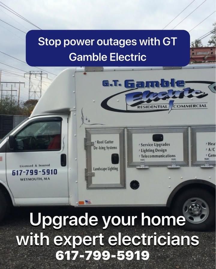  for GT Gamble Electric in South Shore, MA