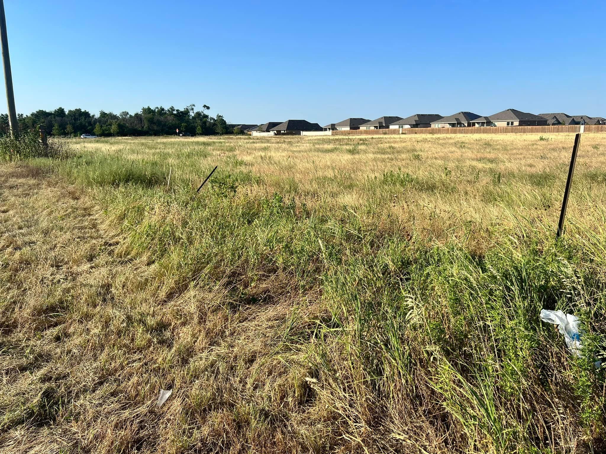 Mowing for Allen Lawn Care in Taylor, Texas