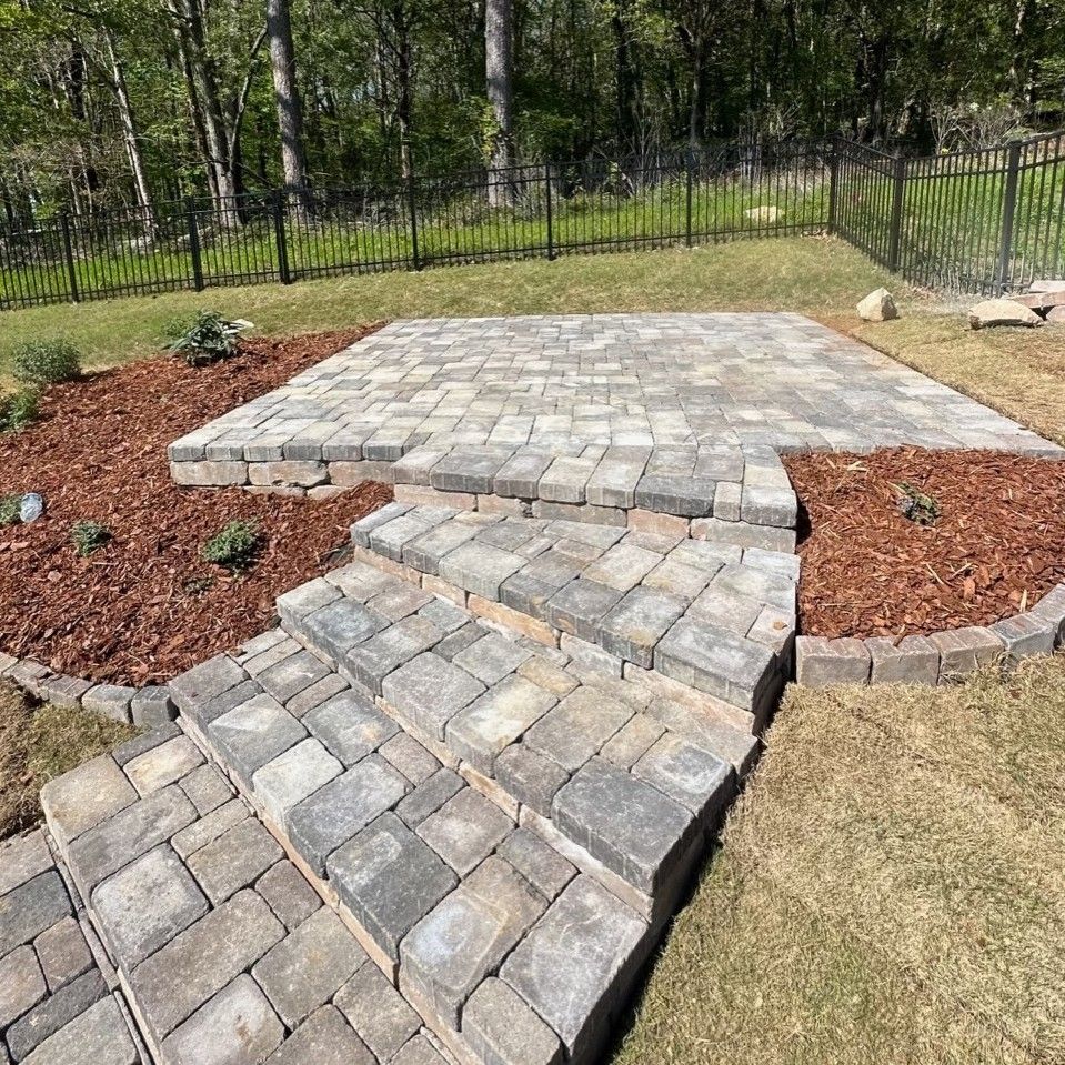 Hardscaping Landscaping for CSS Renovations in Huntsville, AL