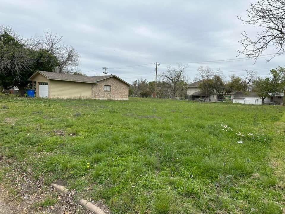 Mowing for Allen Lawn Care in Taylor, Texas