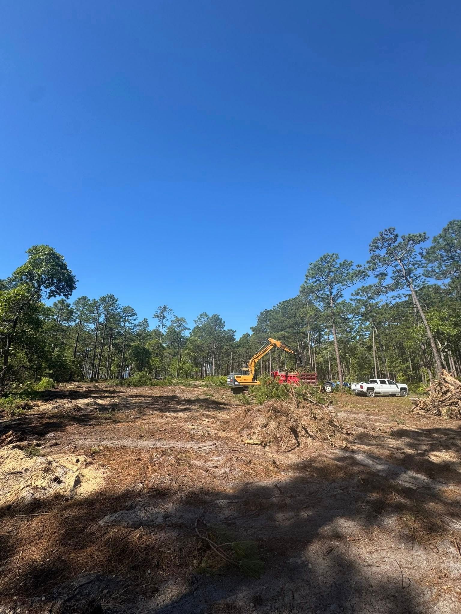 Excavating for Beards Creek Construction in Grantsboro, NC
