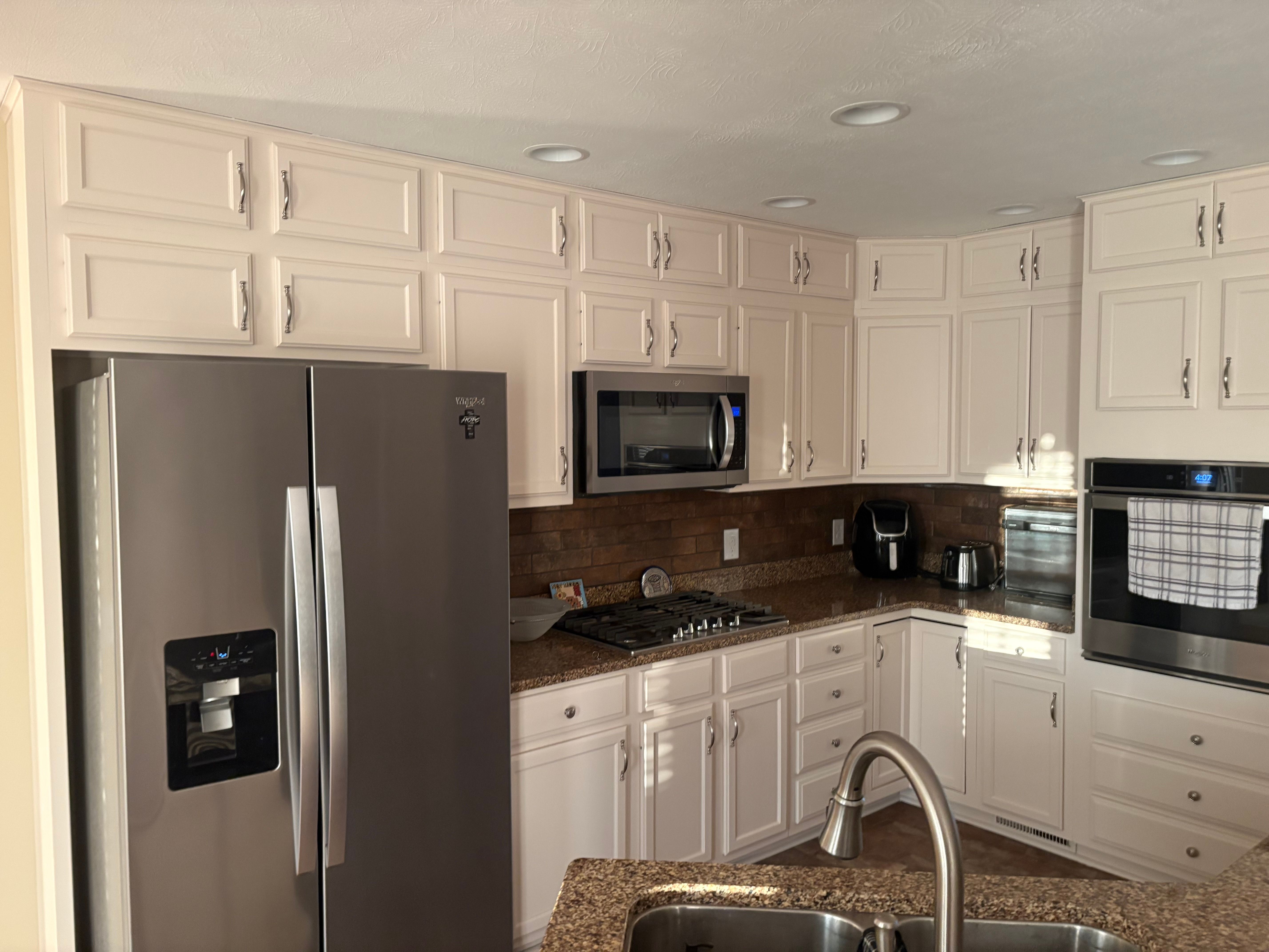 Cabinet refinishing for NXT Generation Painting in Cookeville, TN