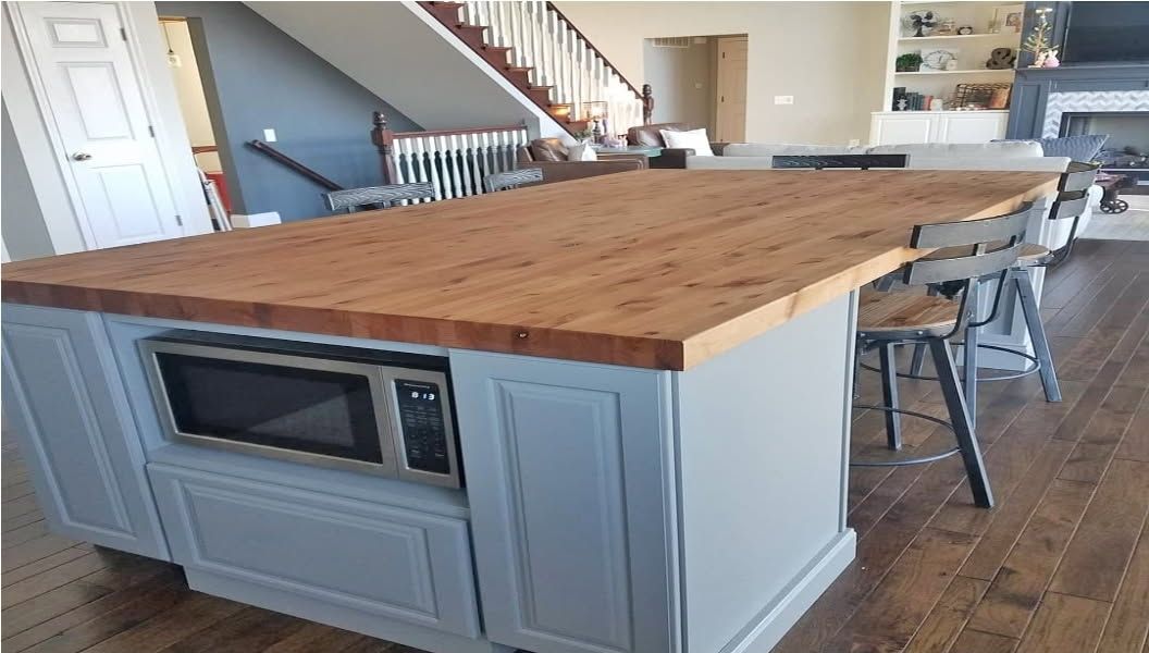 Butcher Block Countertops for Wester's Custom Built Furniture & Decor in Mooresville, NC