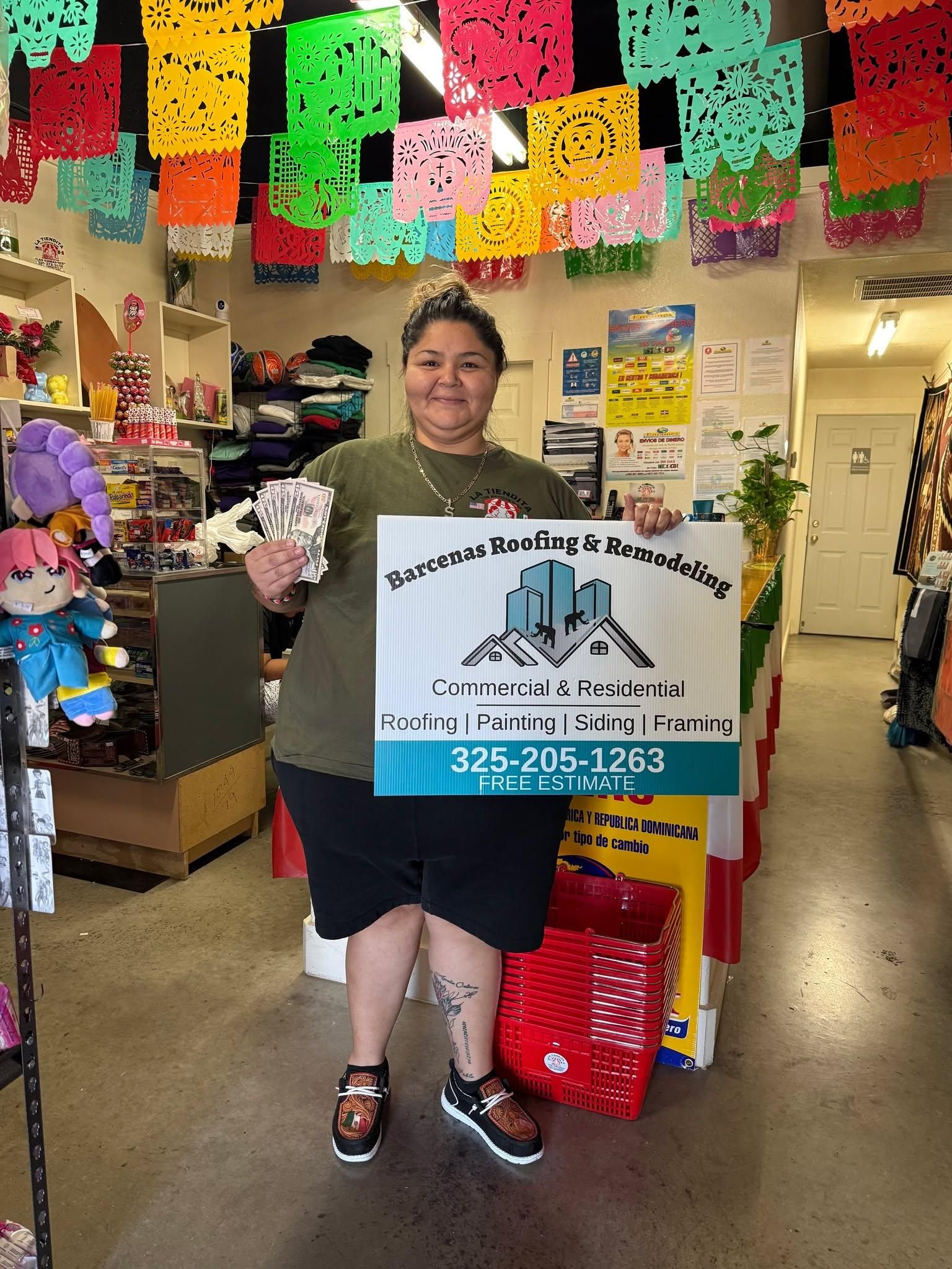  for Barcenas Roofing & Remodeling in San Saba, TX