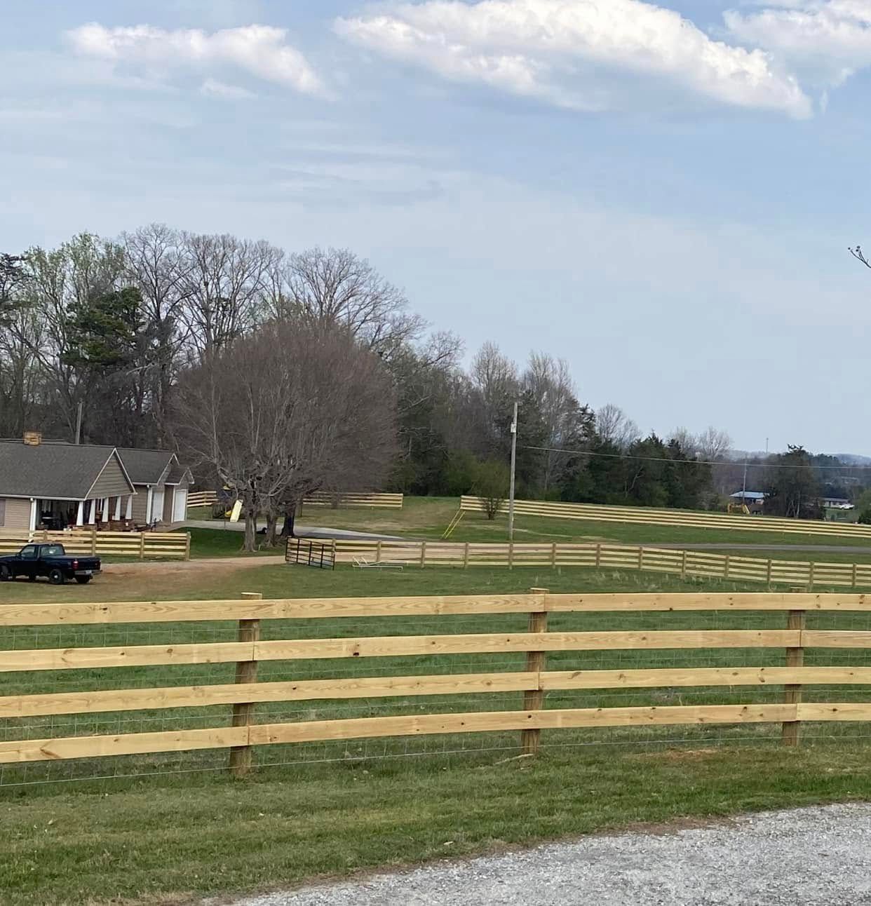 Fences for A.D's Fencing Company in Madisonville, TN