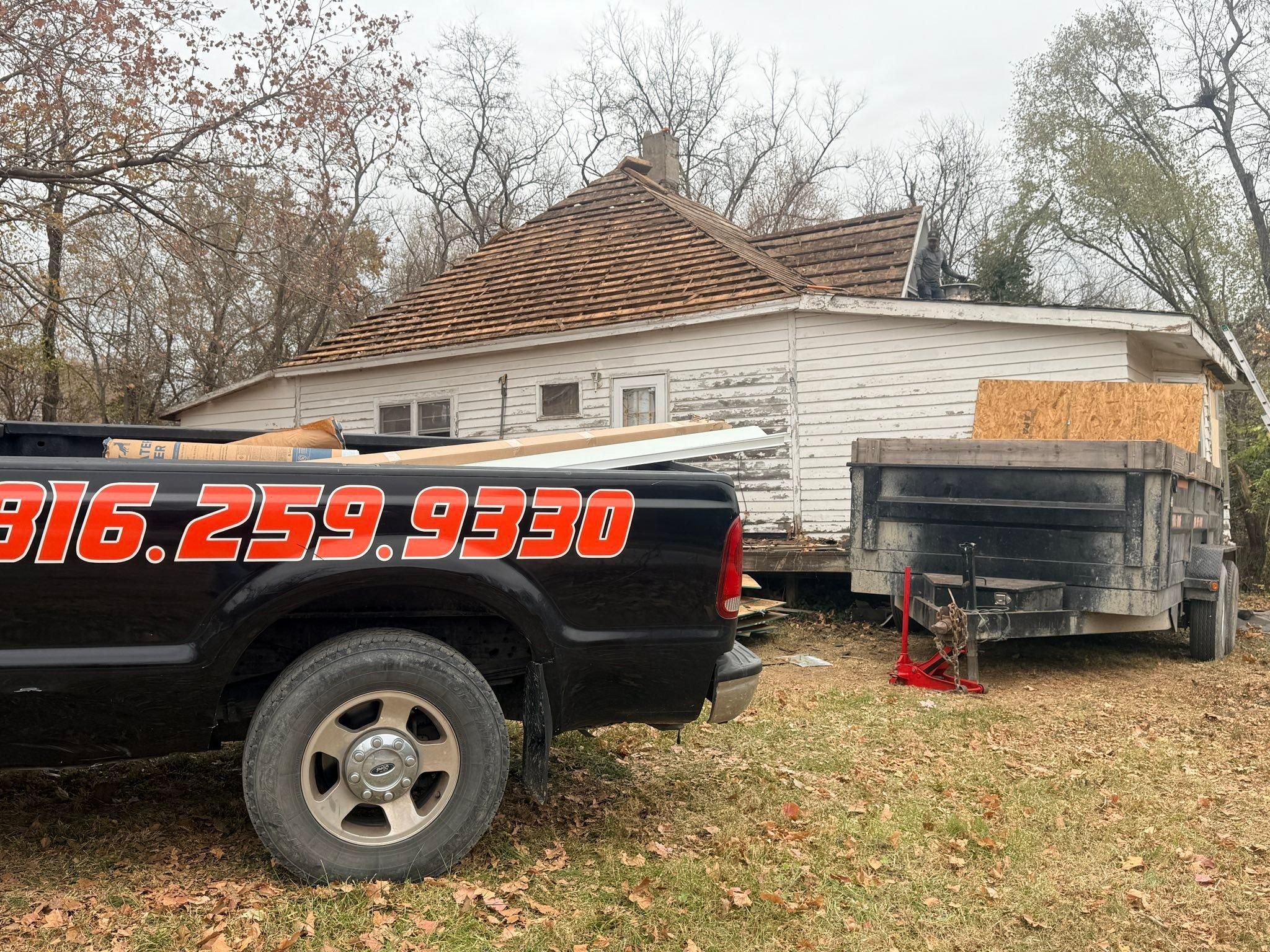  for Full Roof Replacement and Repairs & Seamless Guttering in Saint Joseph, MO