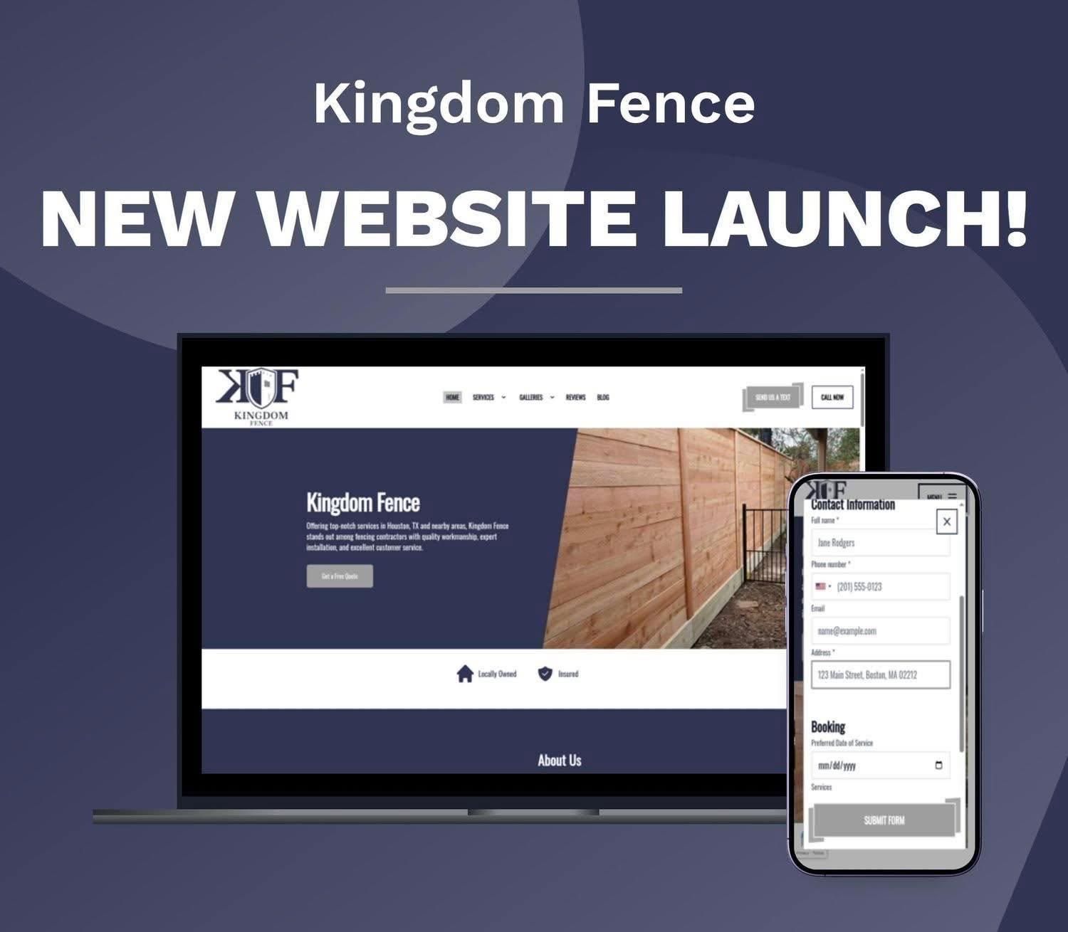  for Kingdom Fence in Houston, TX