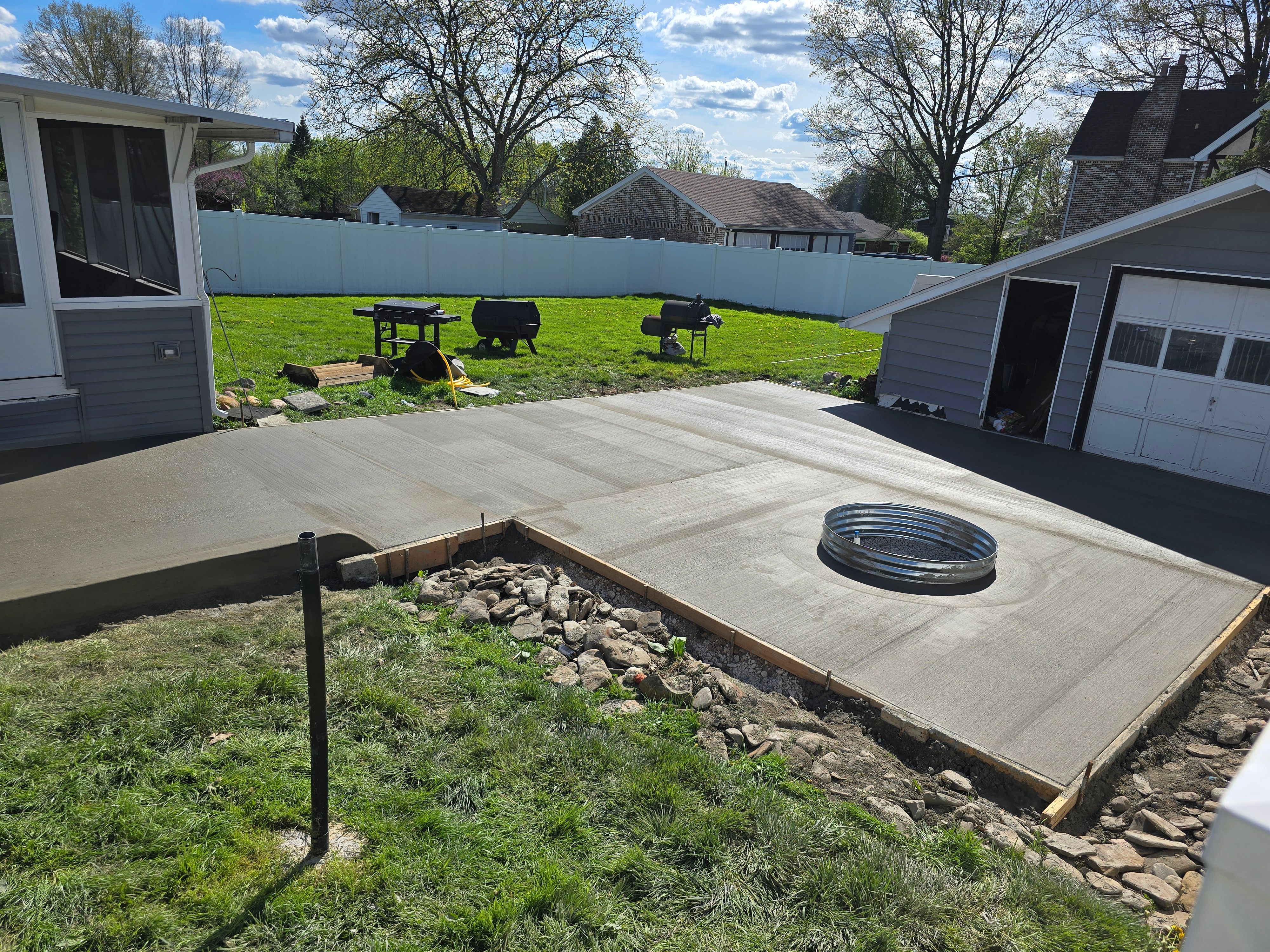  for Williams Custom Concrete in Poland Center, OH
