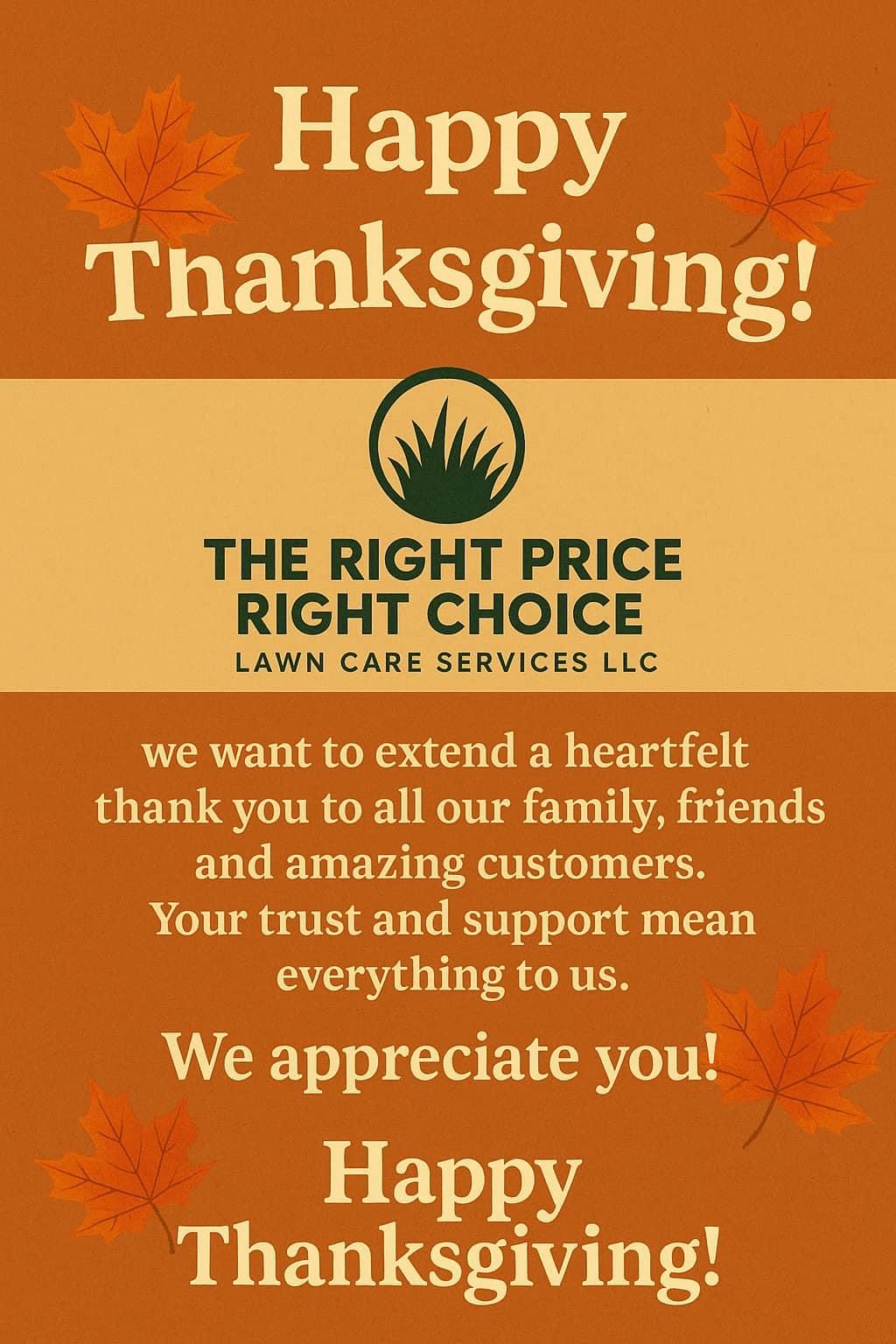  for The Right Price Right Choice Lawn Care Services in Murfreesboro, TN