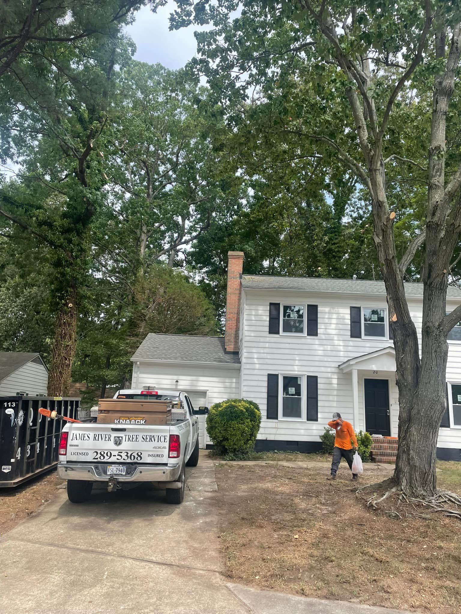  for James River Tree Service in Suffolk, VA