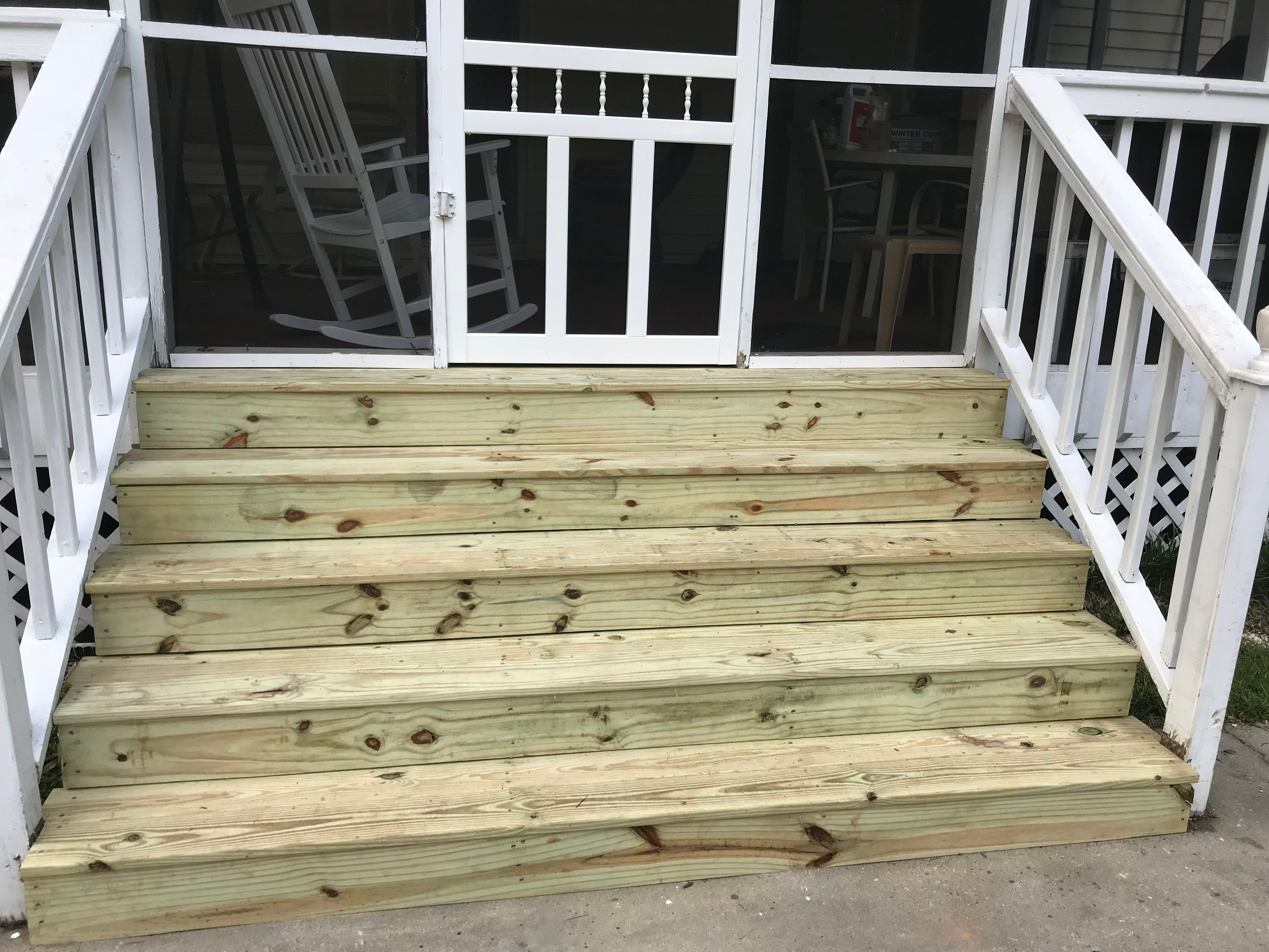 Decking work for Compadres Concrete in Griffin, GA