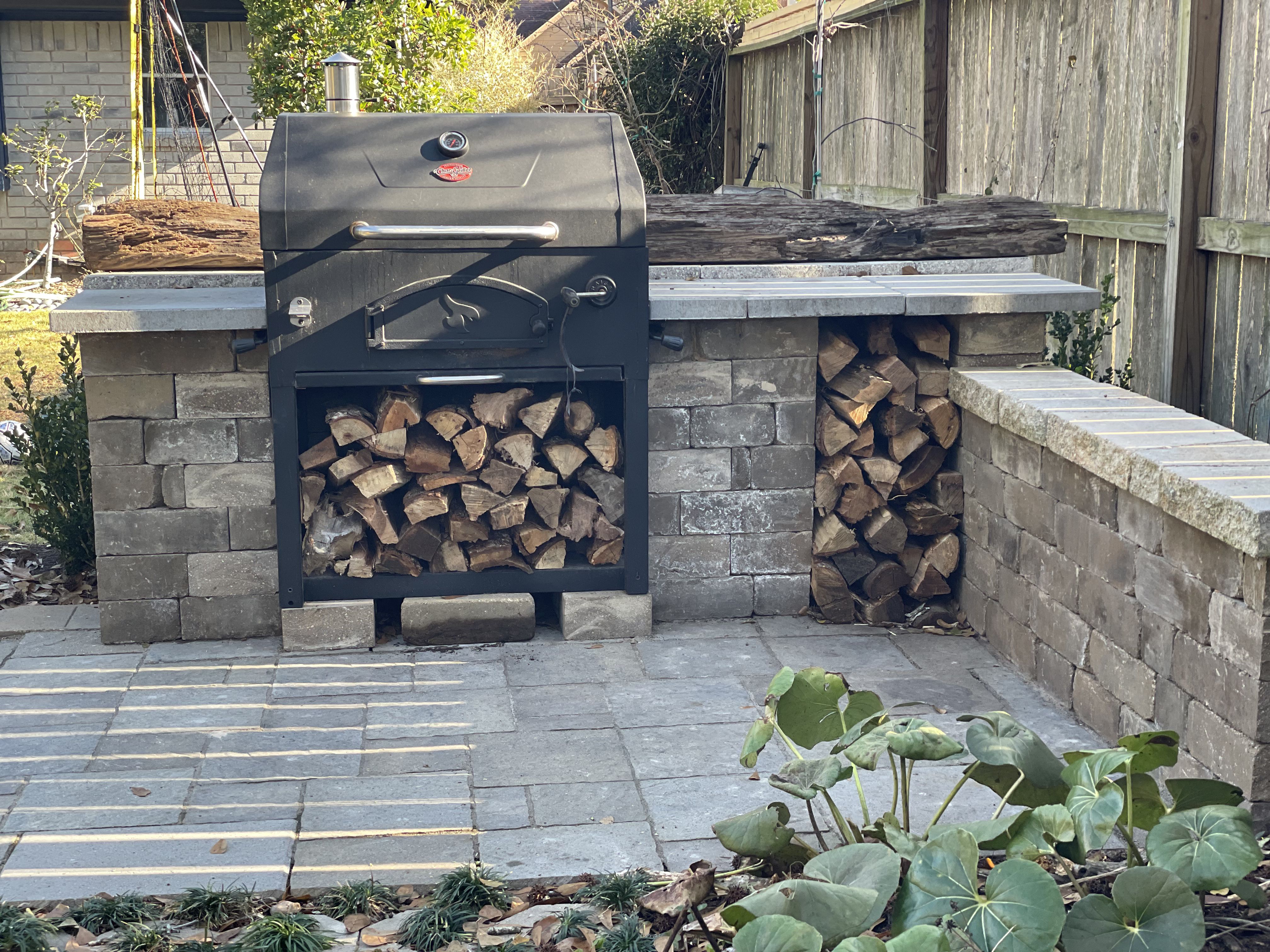 Outdoor Features for Atlas Land Design in Creekside Park, TX
