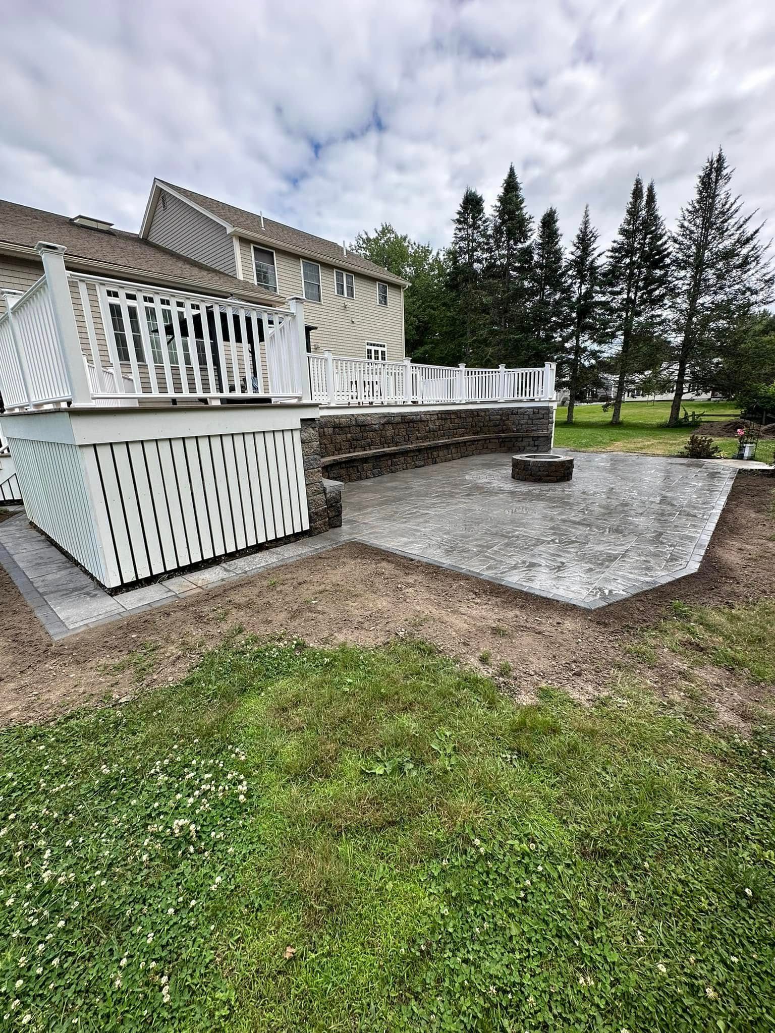 Hardscaping for Pine Stream Property Management in Waterboro, ME