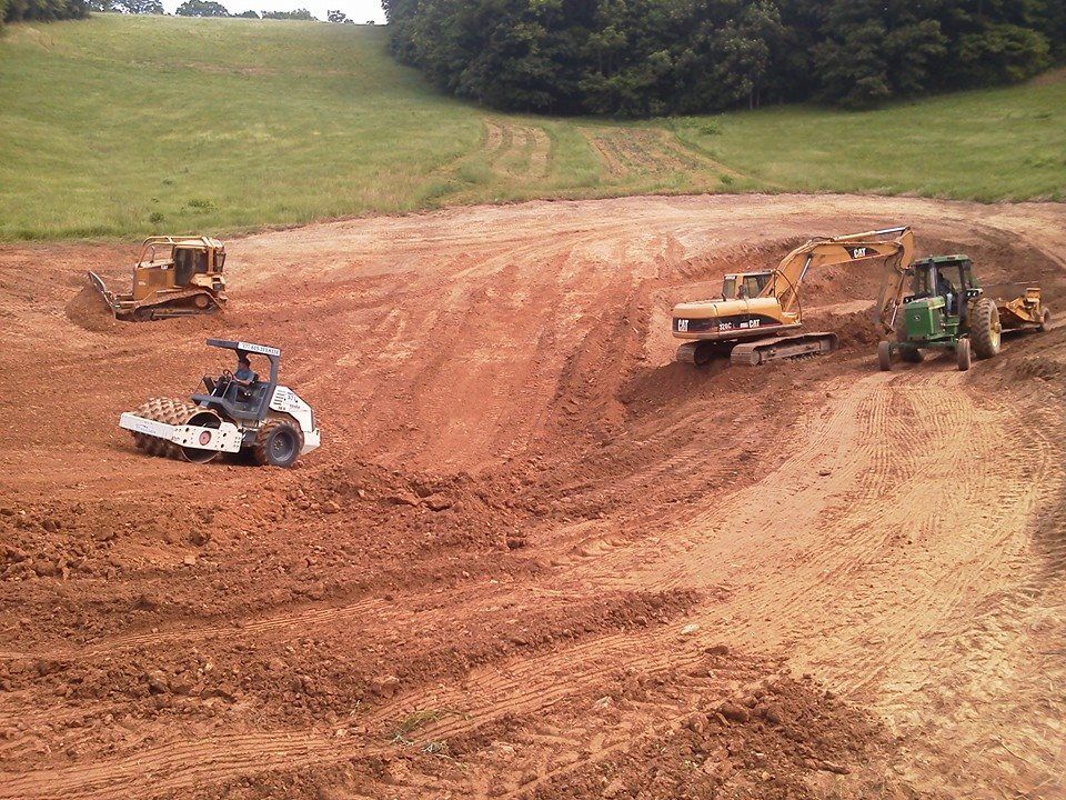 Excavating for King of Dirt in Cornersville, TN