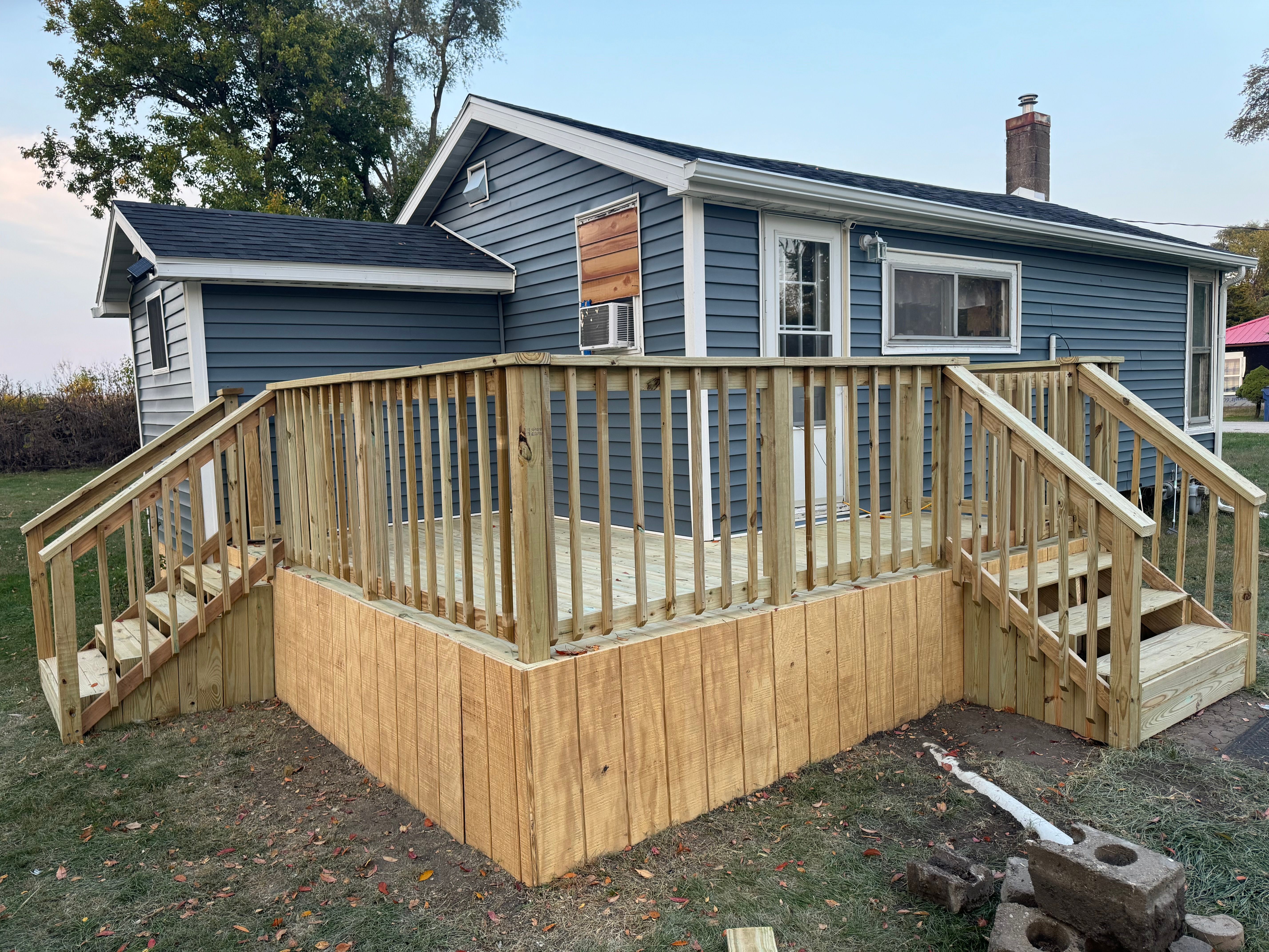 Decks for Risner Construction in De Motte, IN