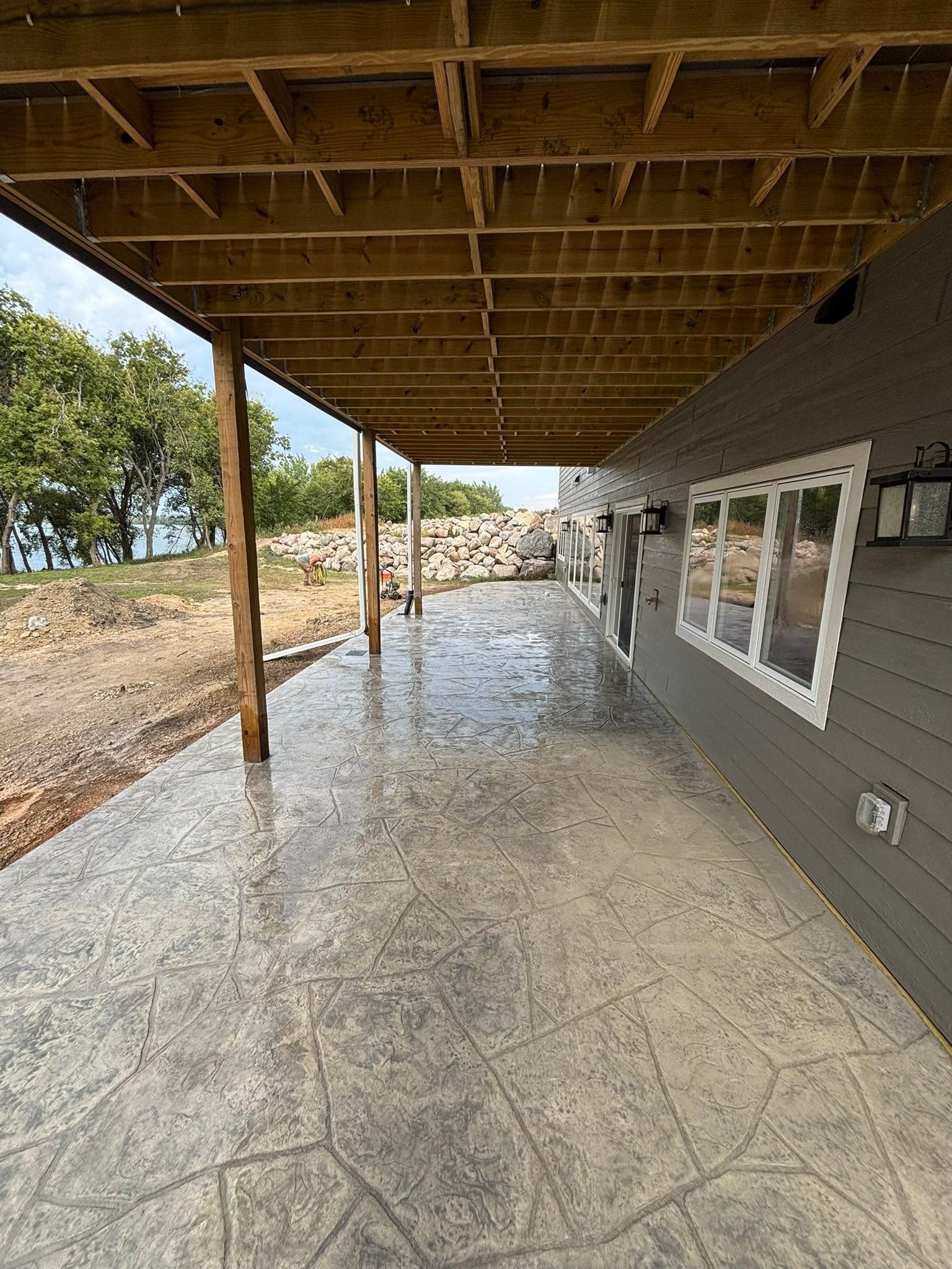  for Johnson Concrete in New London, MN