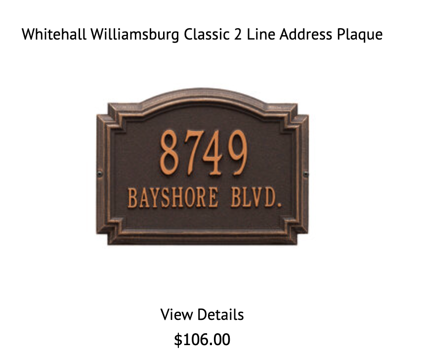  for Real Tree Signs and Mailbox  in Clearwater, FL