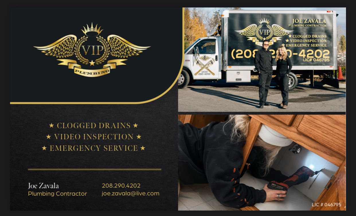  for V.I.P Plumbing in Sandpoint, ID